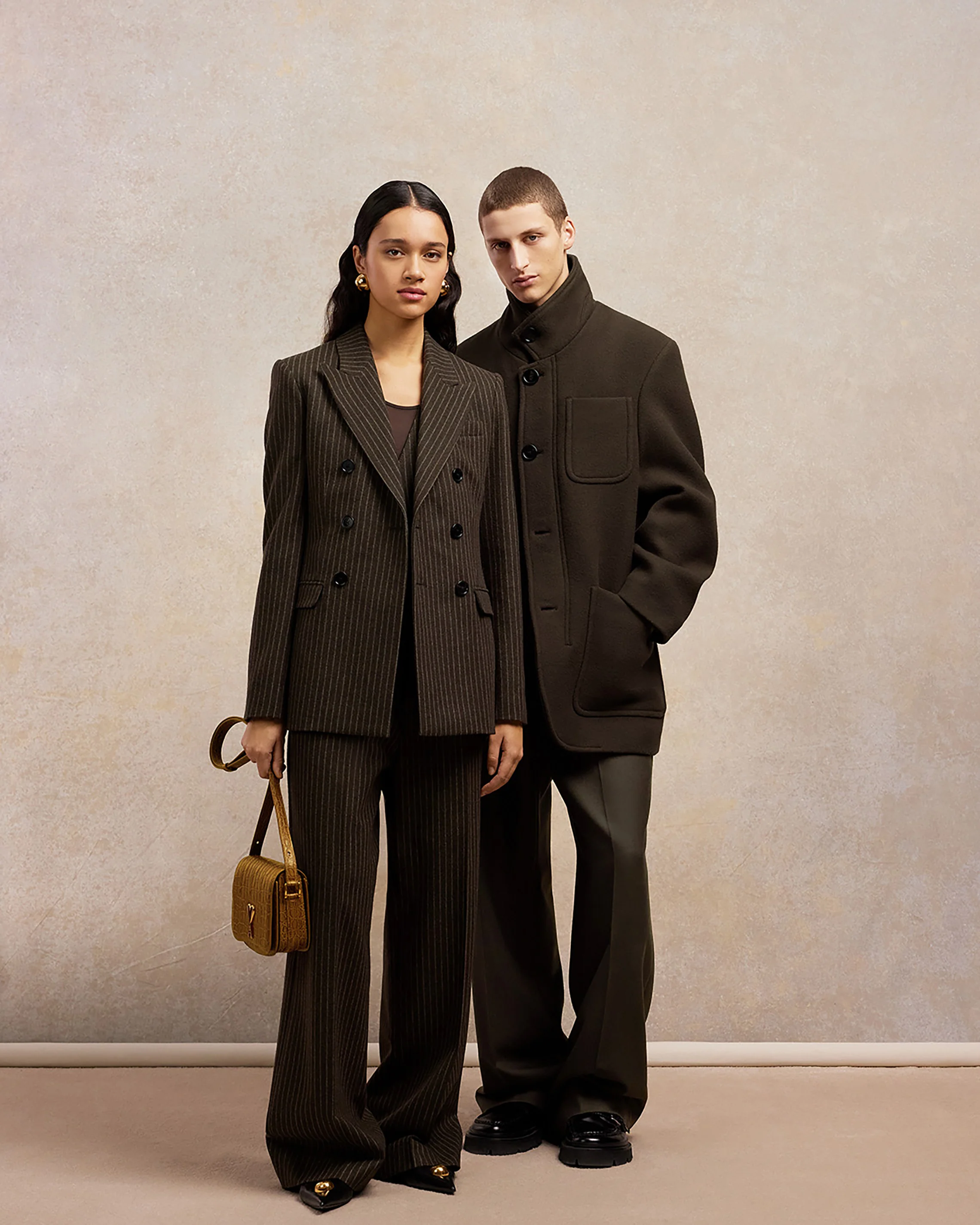 High Collar Short Coat