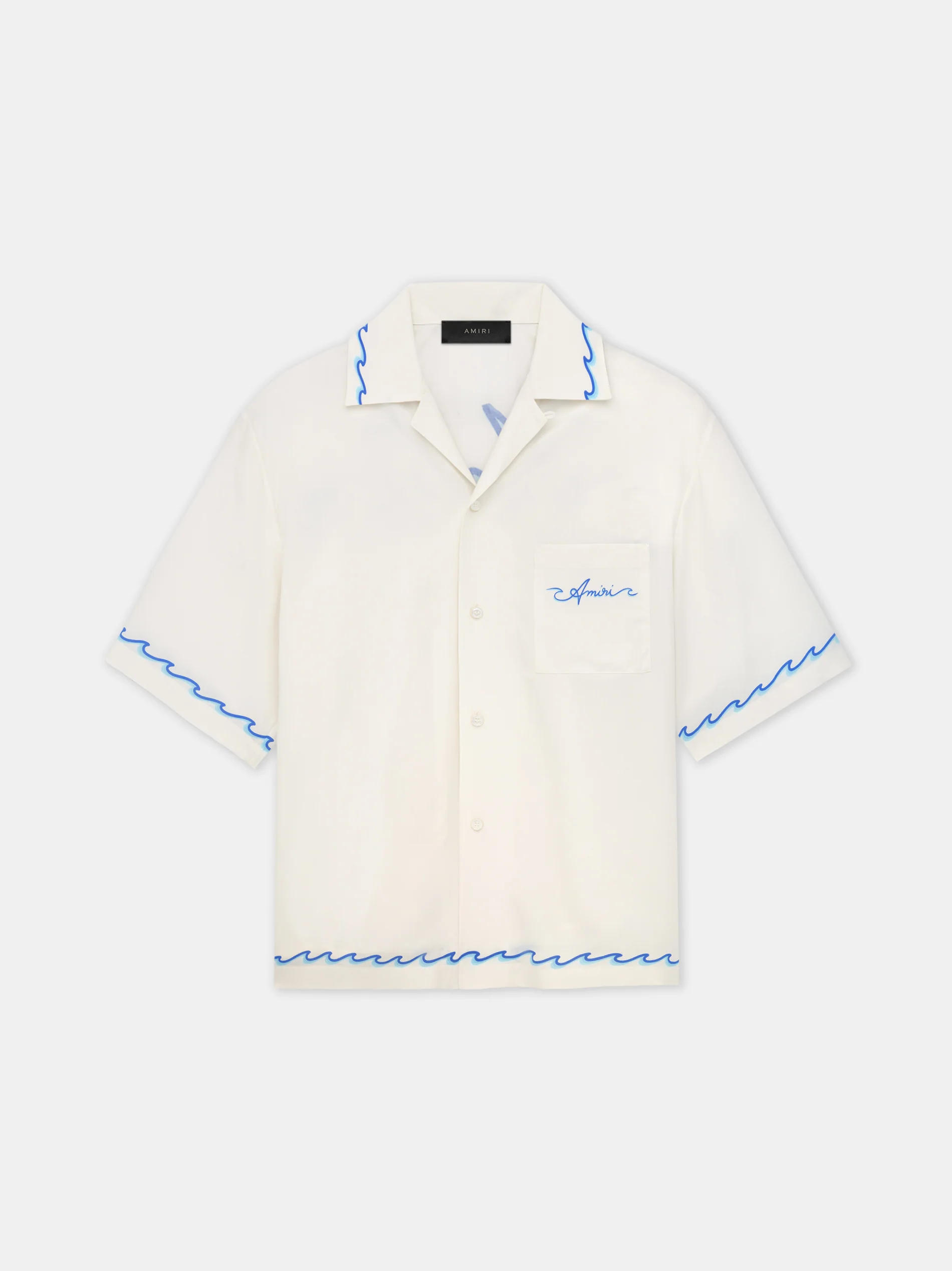 AMIRI WAVE CAMP SHIRT - Birch