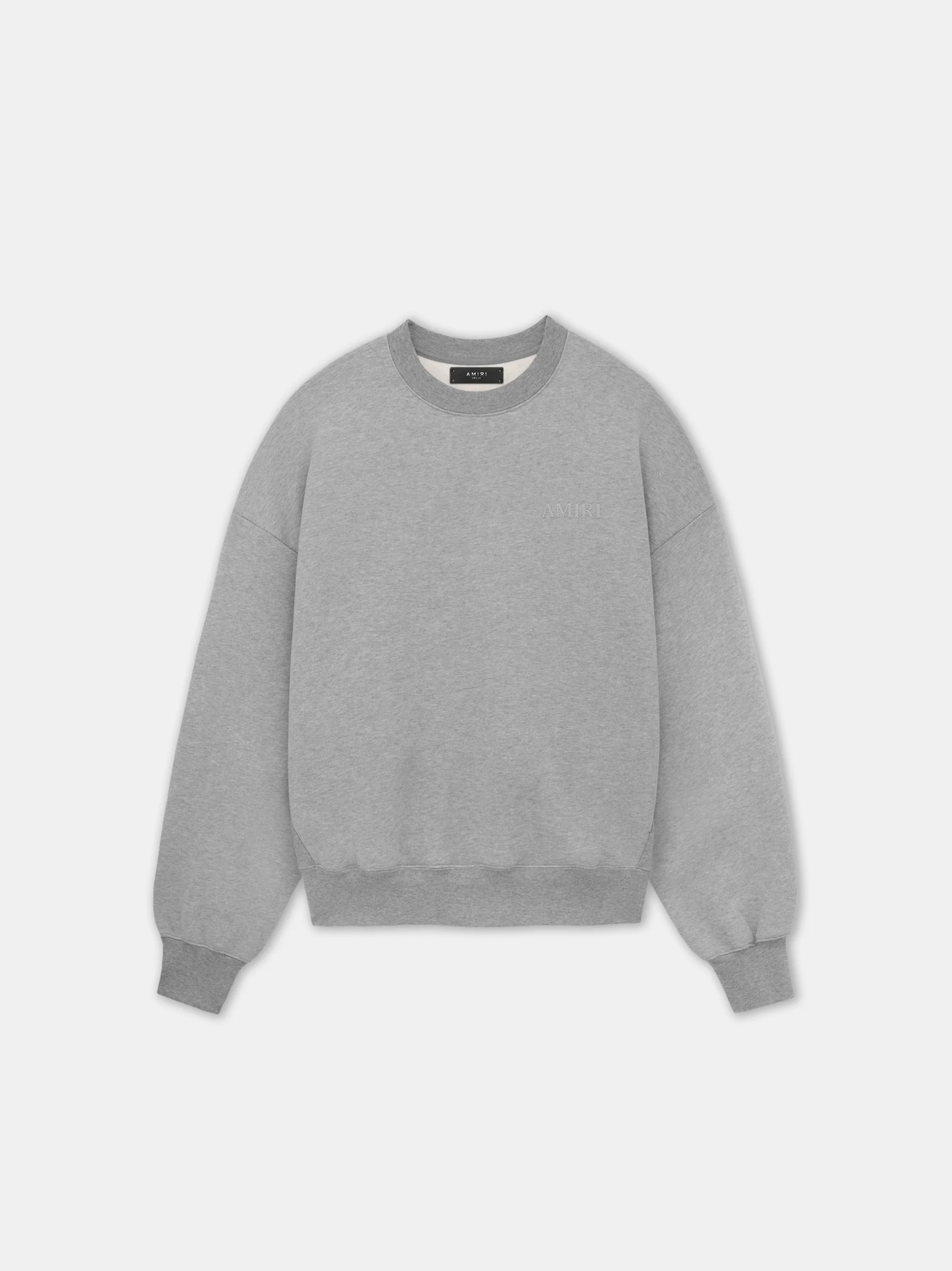 AMIRI OVERSIZED CREW - Grey
