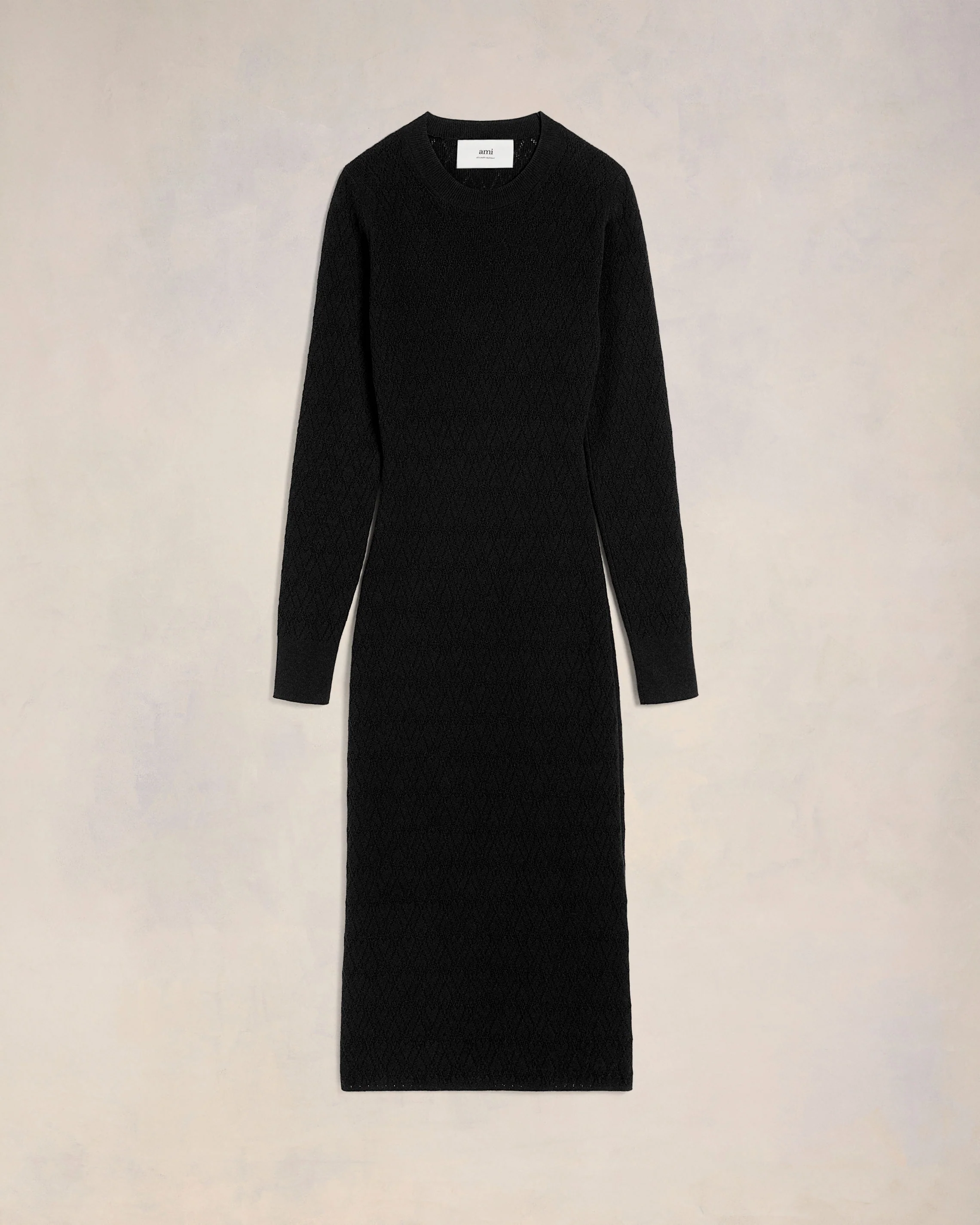 Ami de Coeur Pointelle Midi Dress