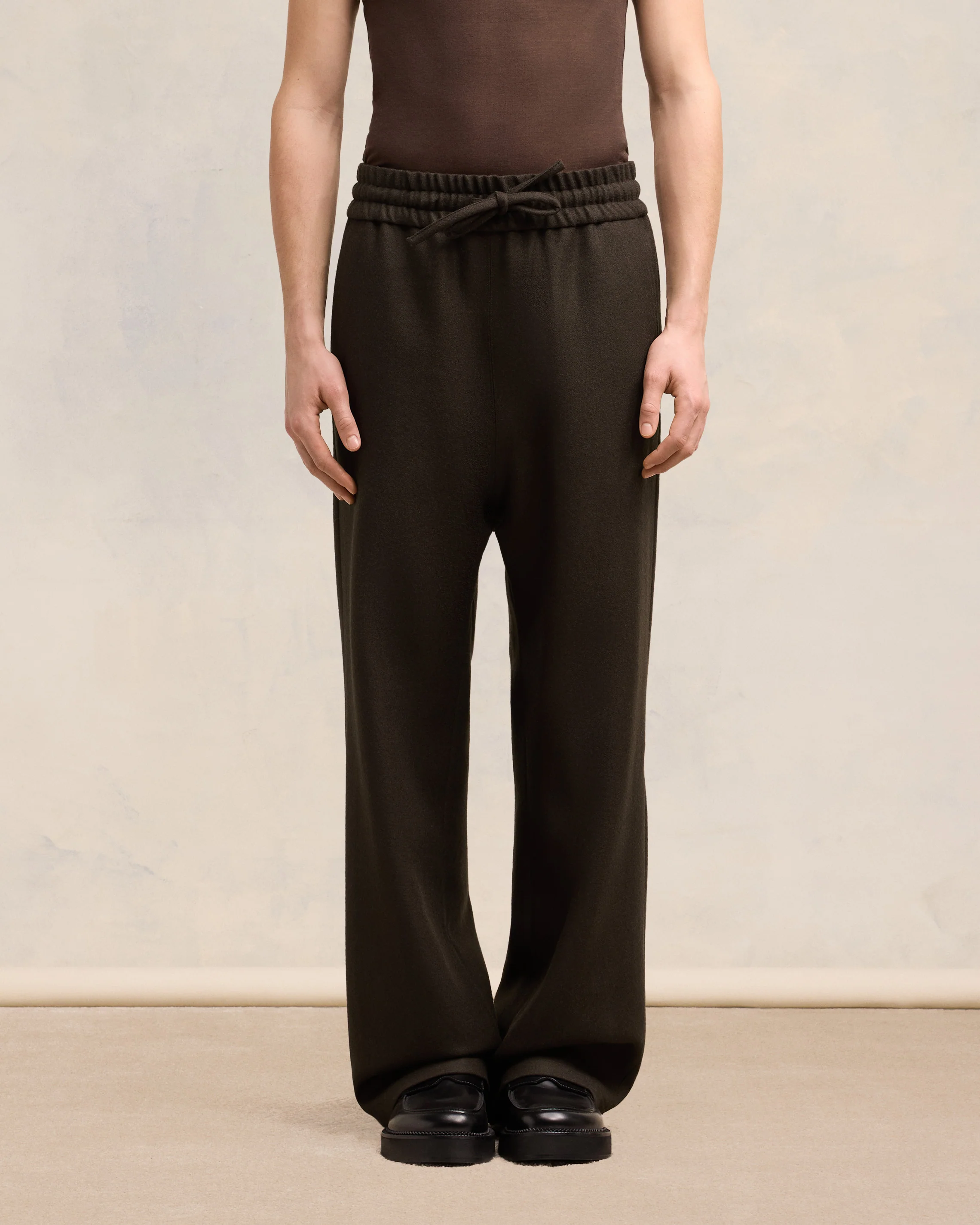 Wide Elasticated Waist Trousers