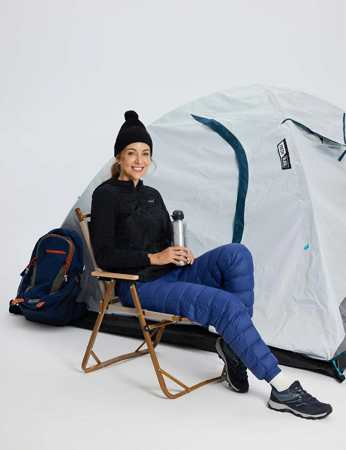 High-Rise Lightweight Ski Down Pants