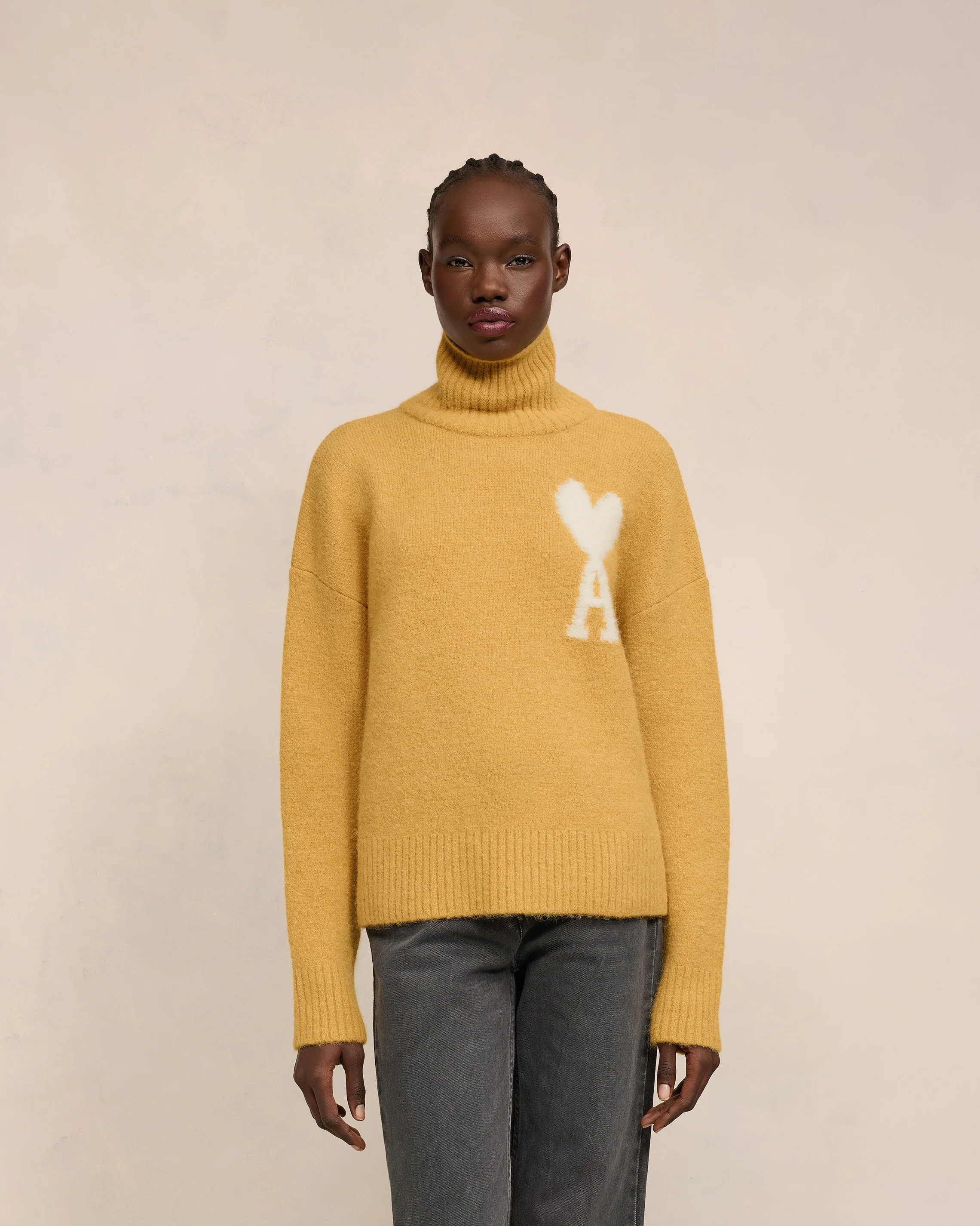 Off-White Ami de Coeur Funnel Neck Sweater