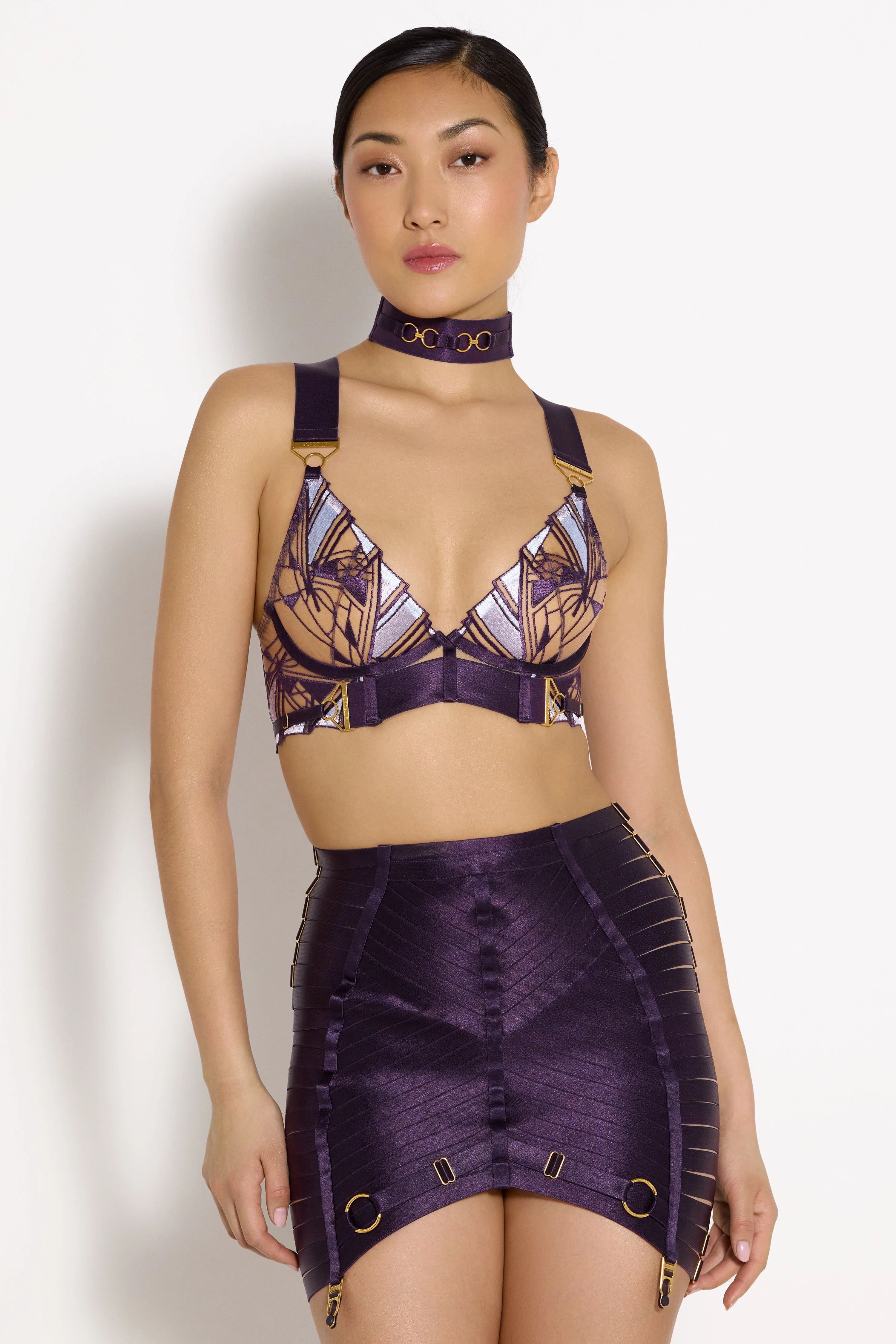 Cubism Longline Bodice Bra