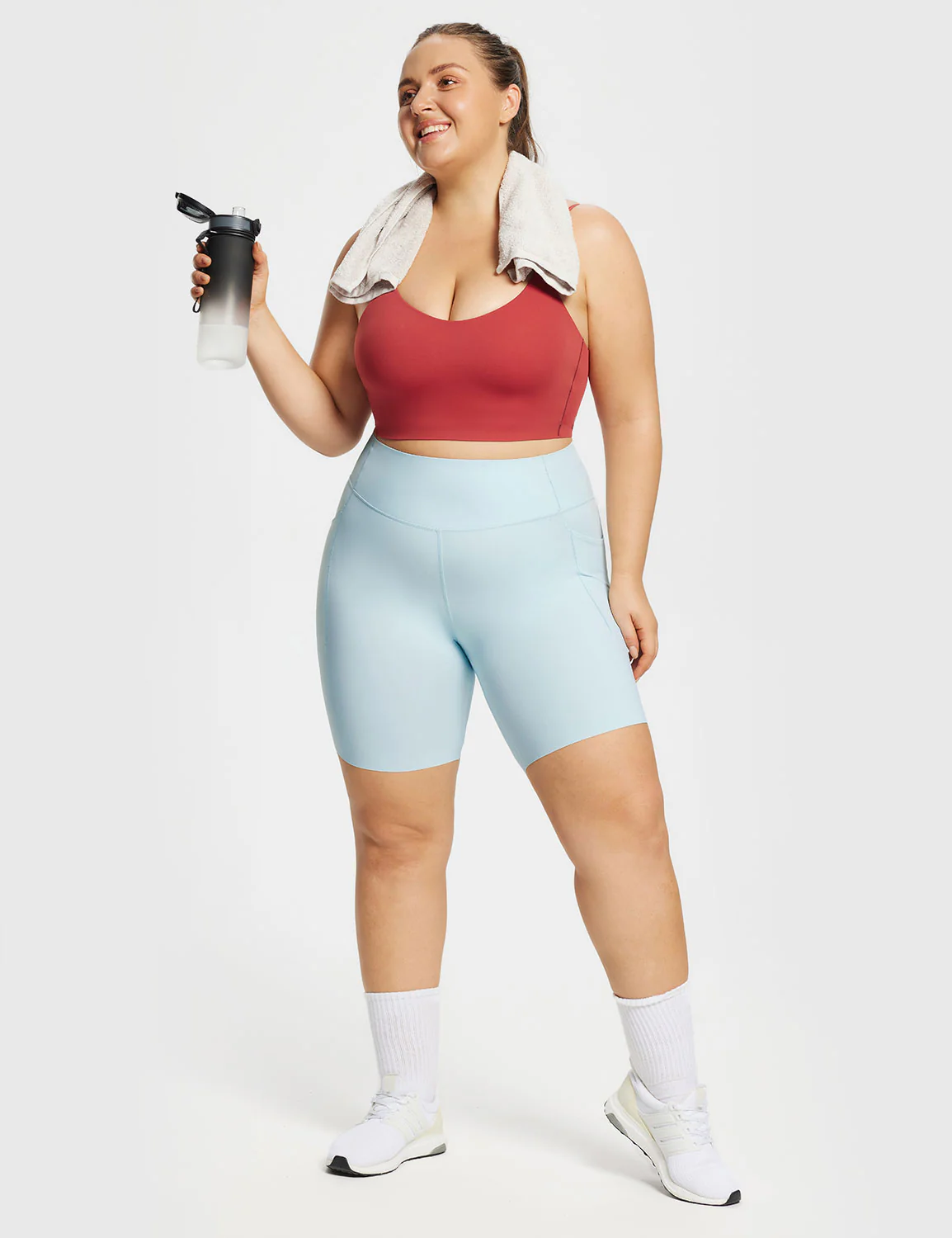 Freeleaf 8 Seamless High-Rise Shorts