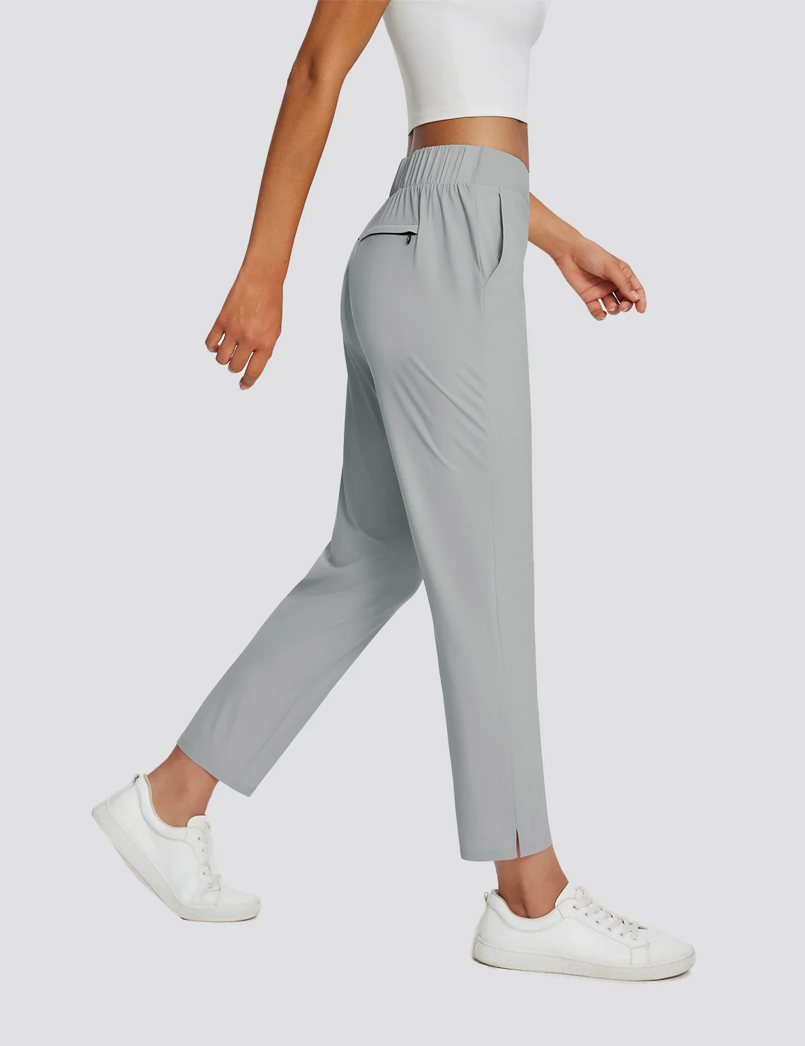 Flyleaf Ankle-length High-rise Pants