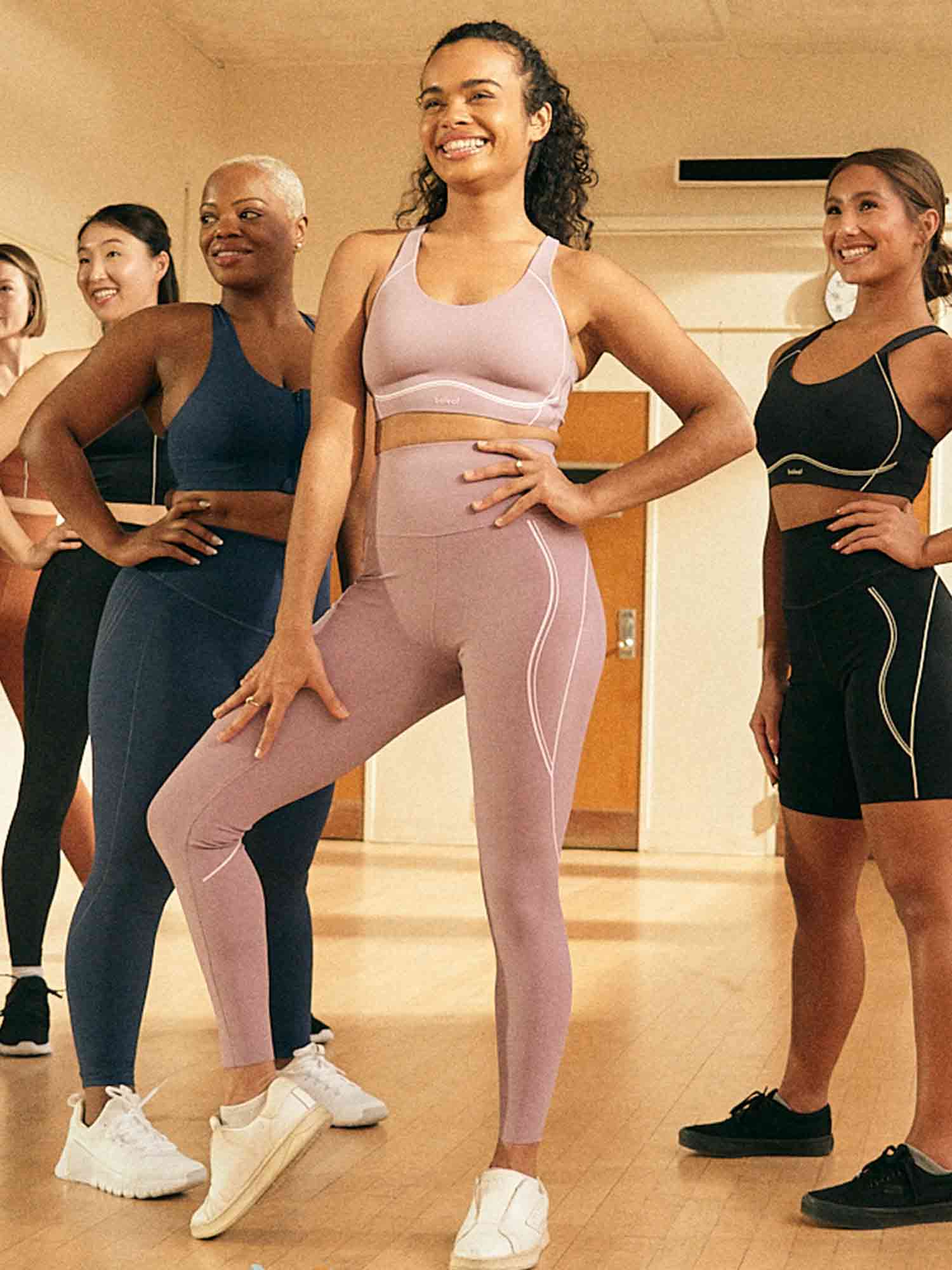 Freeleaf 25 High Rise Stripe Print Leggings