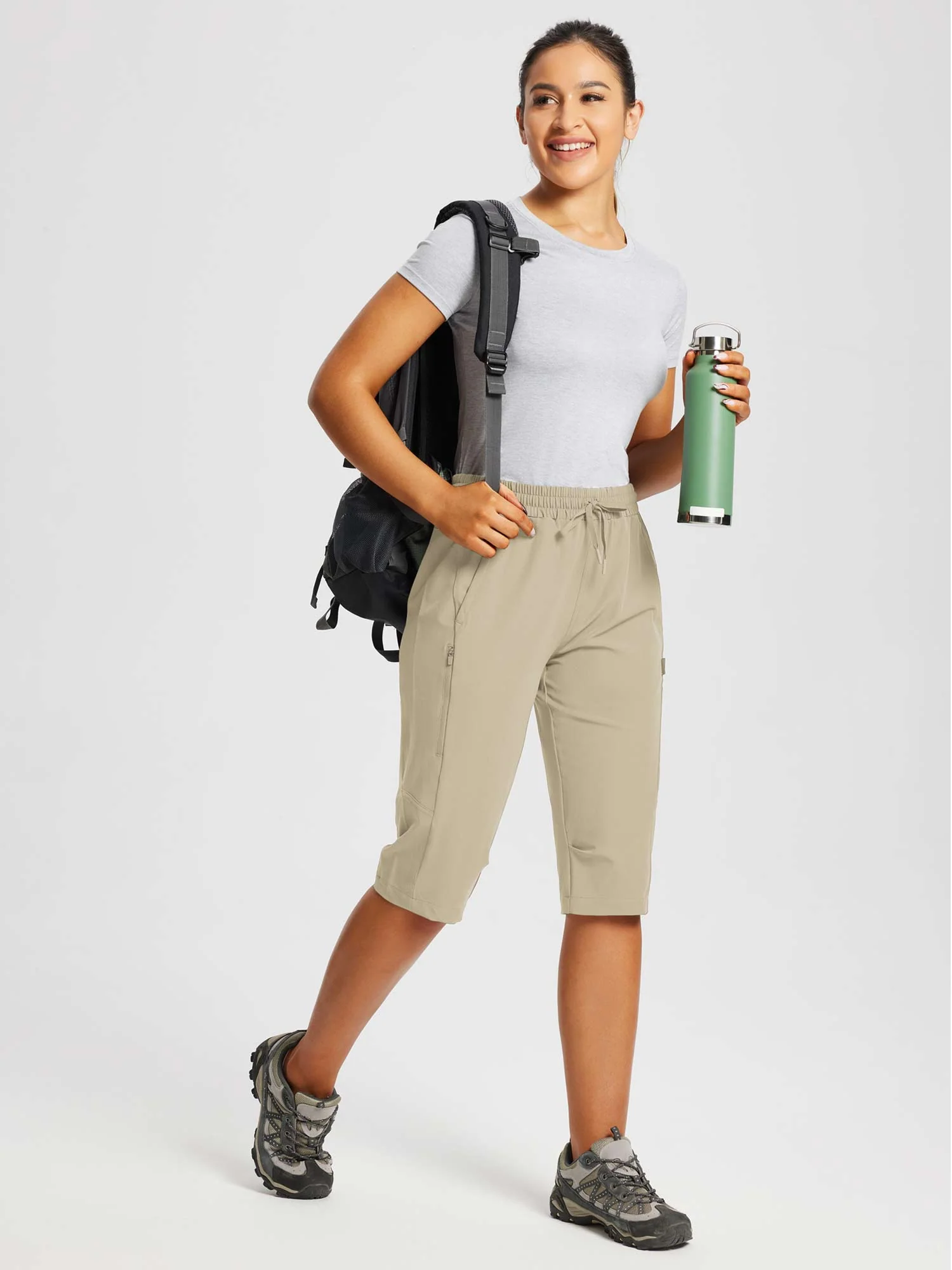 Laureate UPF50+ DWR Pocketed Capris