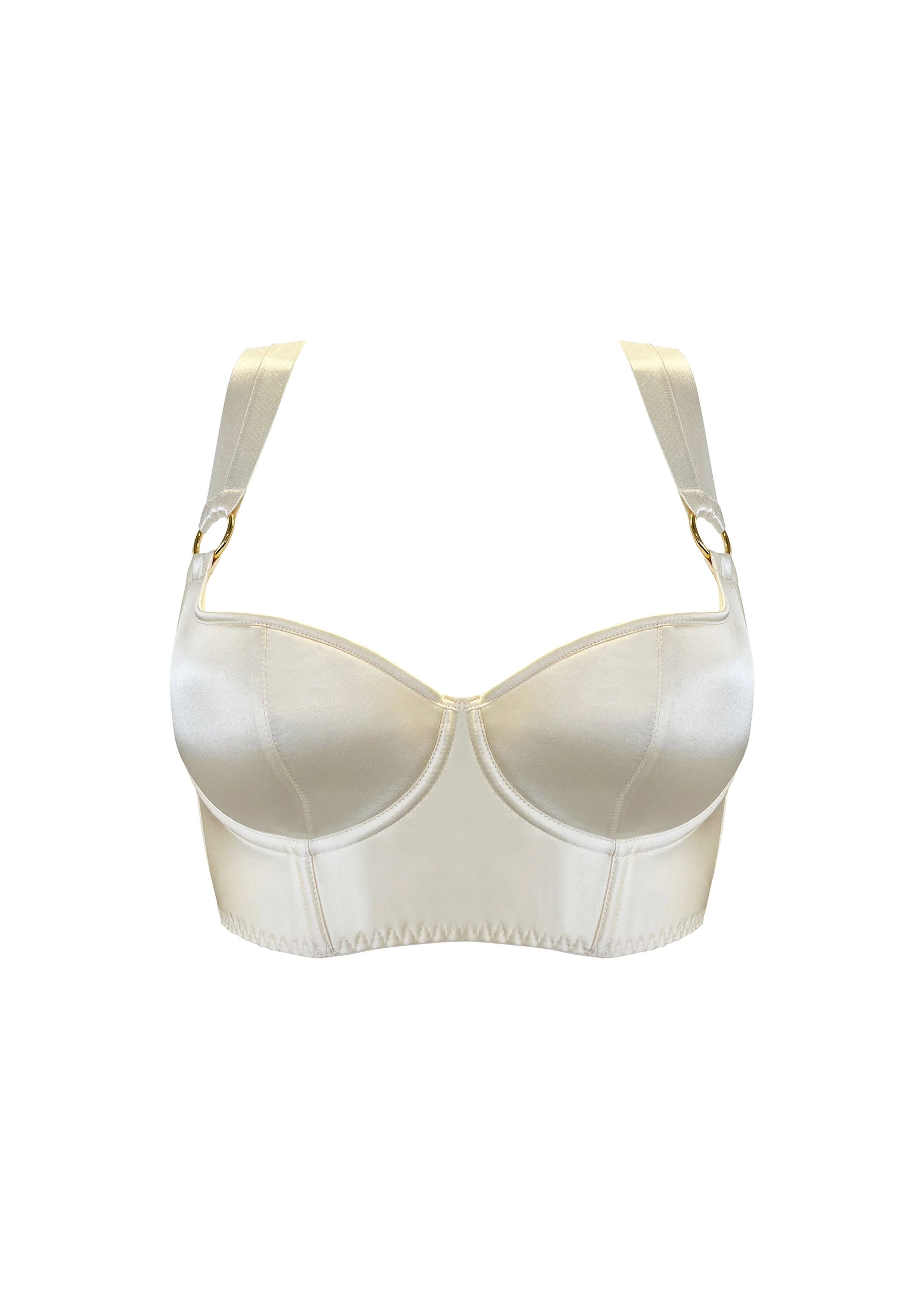 Signature Silk Longline Bodice Bra