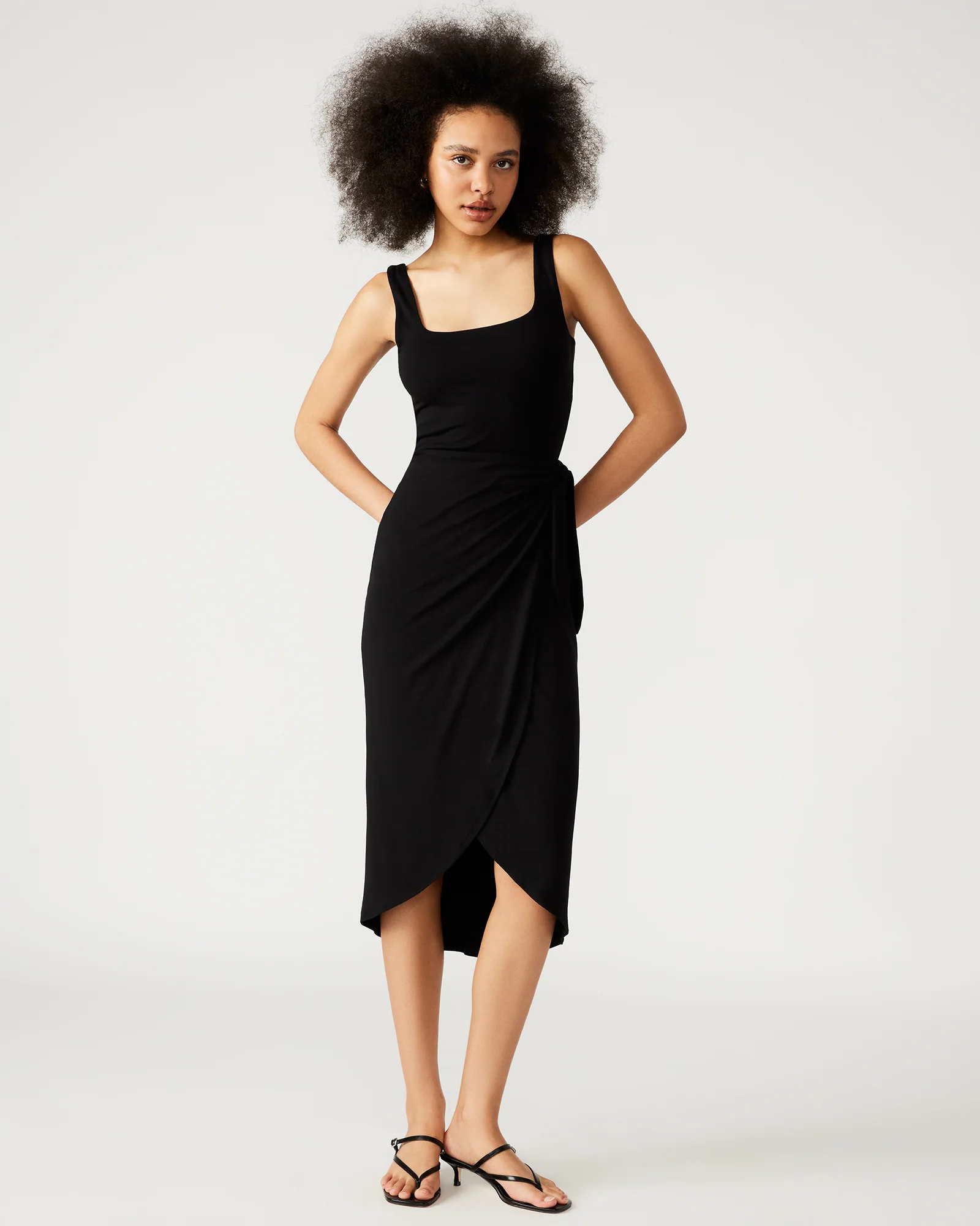 RHEA DRESS BLACK