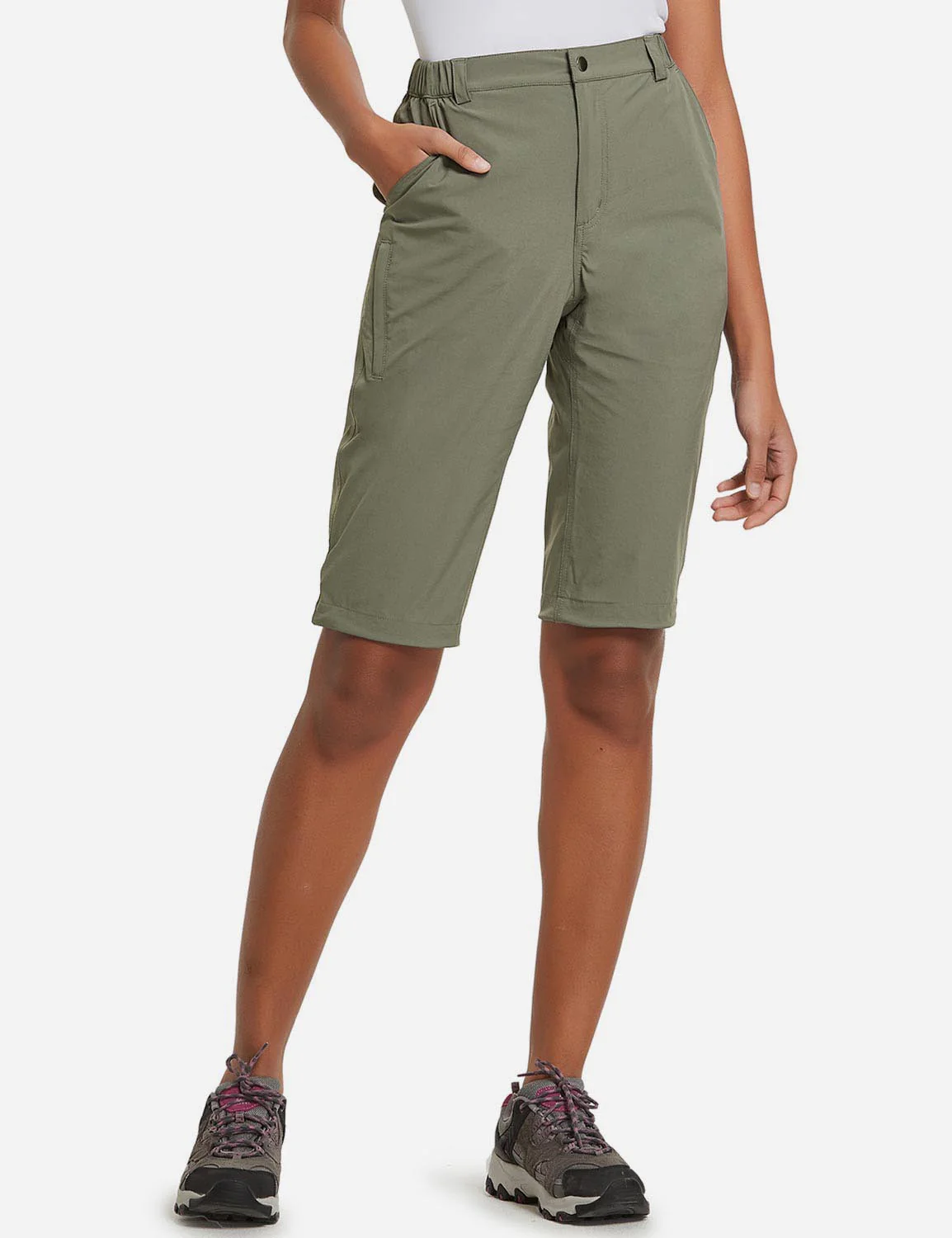 Flyleaf UPF50+ DWR Knee-Length Shorts
