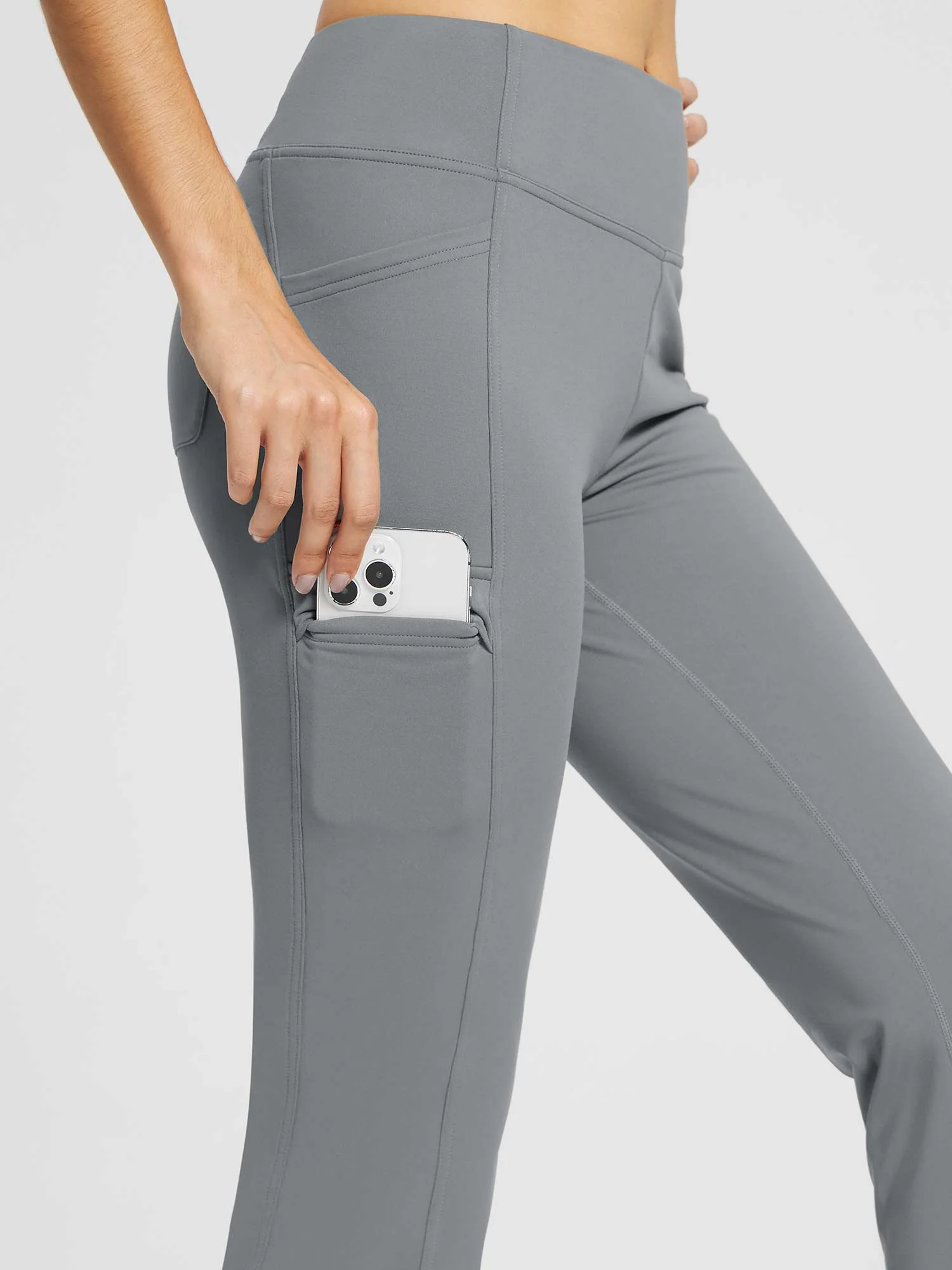 Evergreen Fleece Straight-Leg Trousers