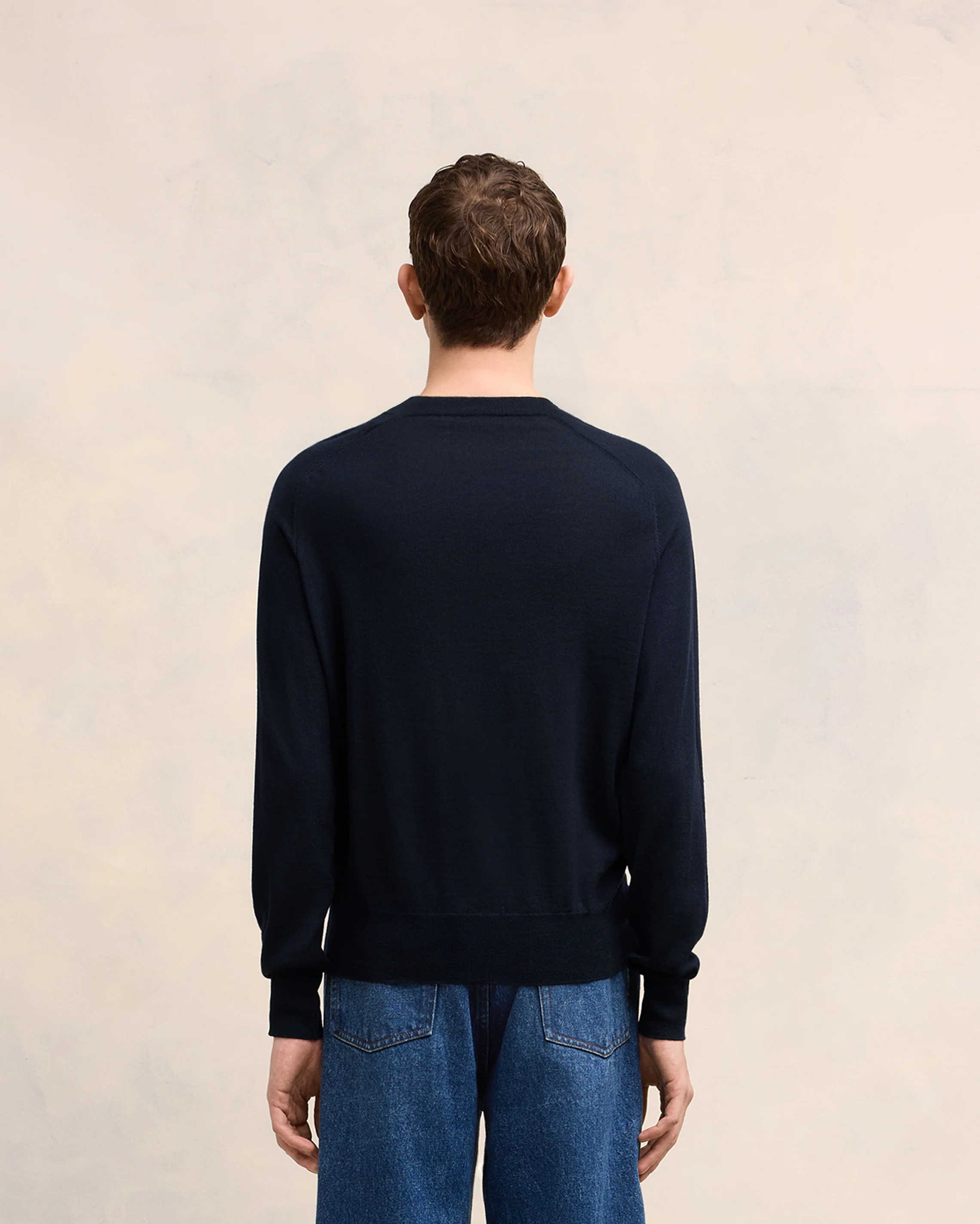 Tonal Ami de Coeur Crew Neck Sweater