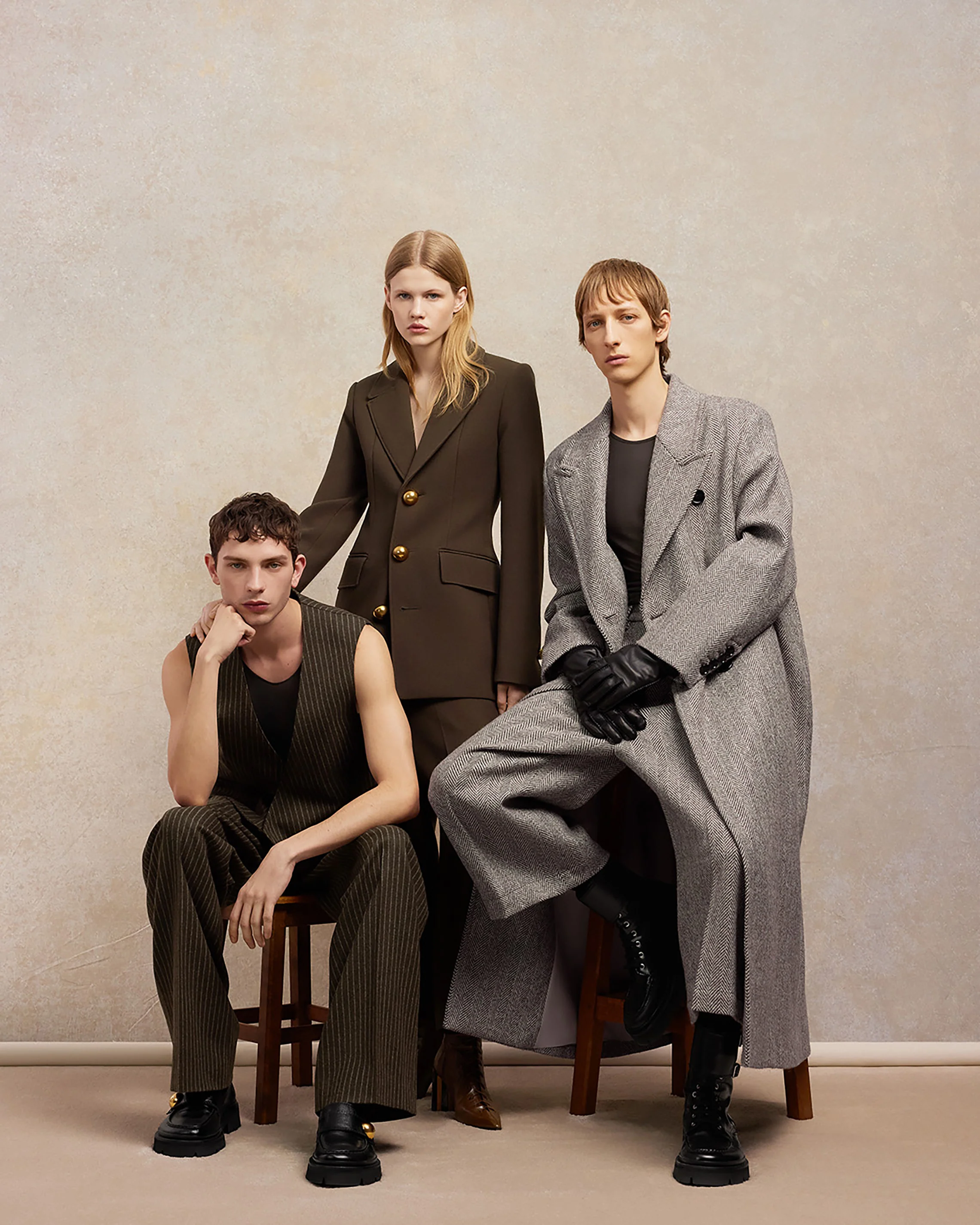 Three Buttons Jacket