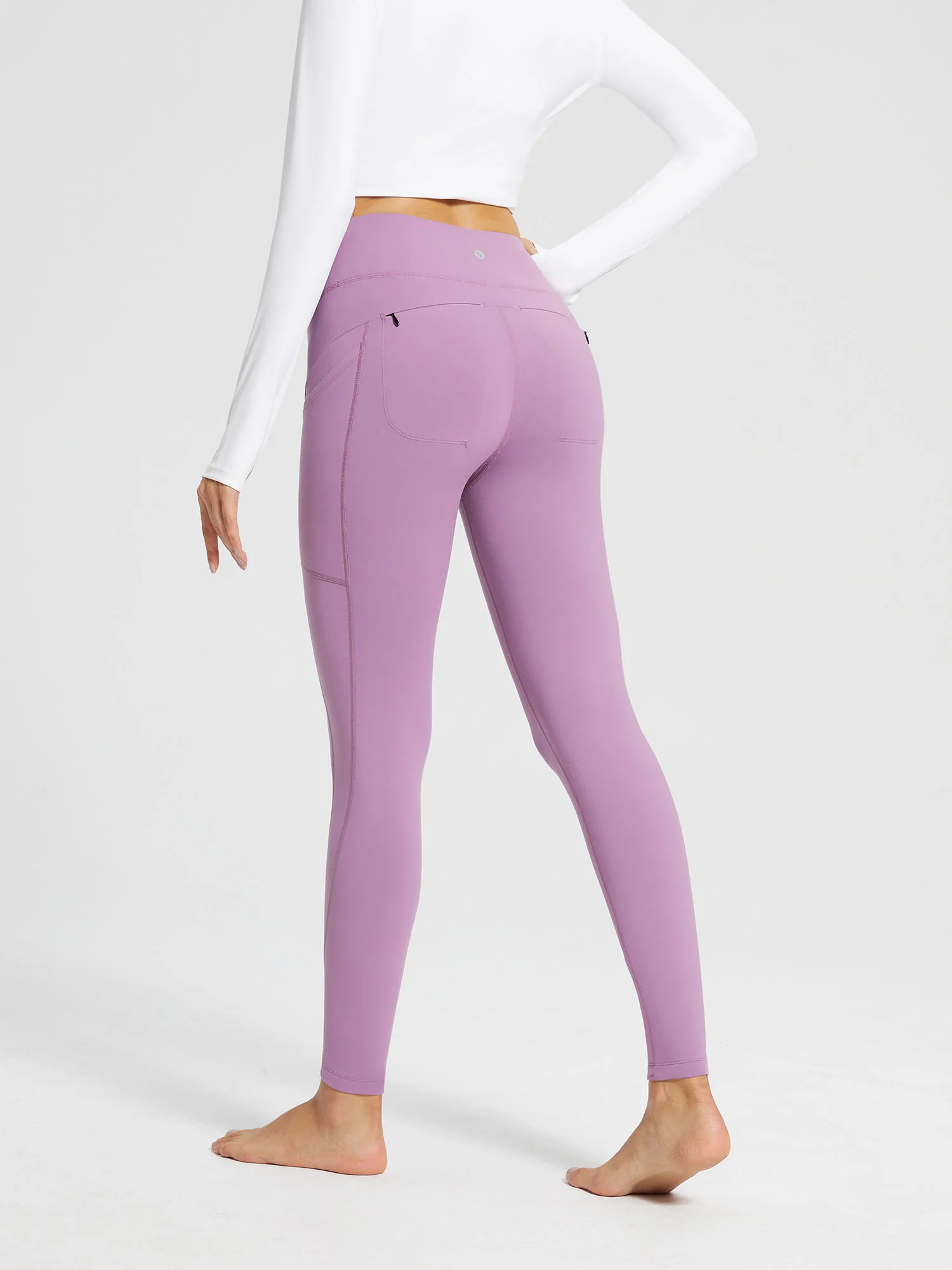 Laureate Fleece-Lined High Rise Pocket Leggings