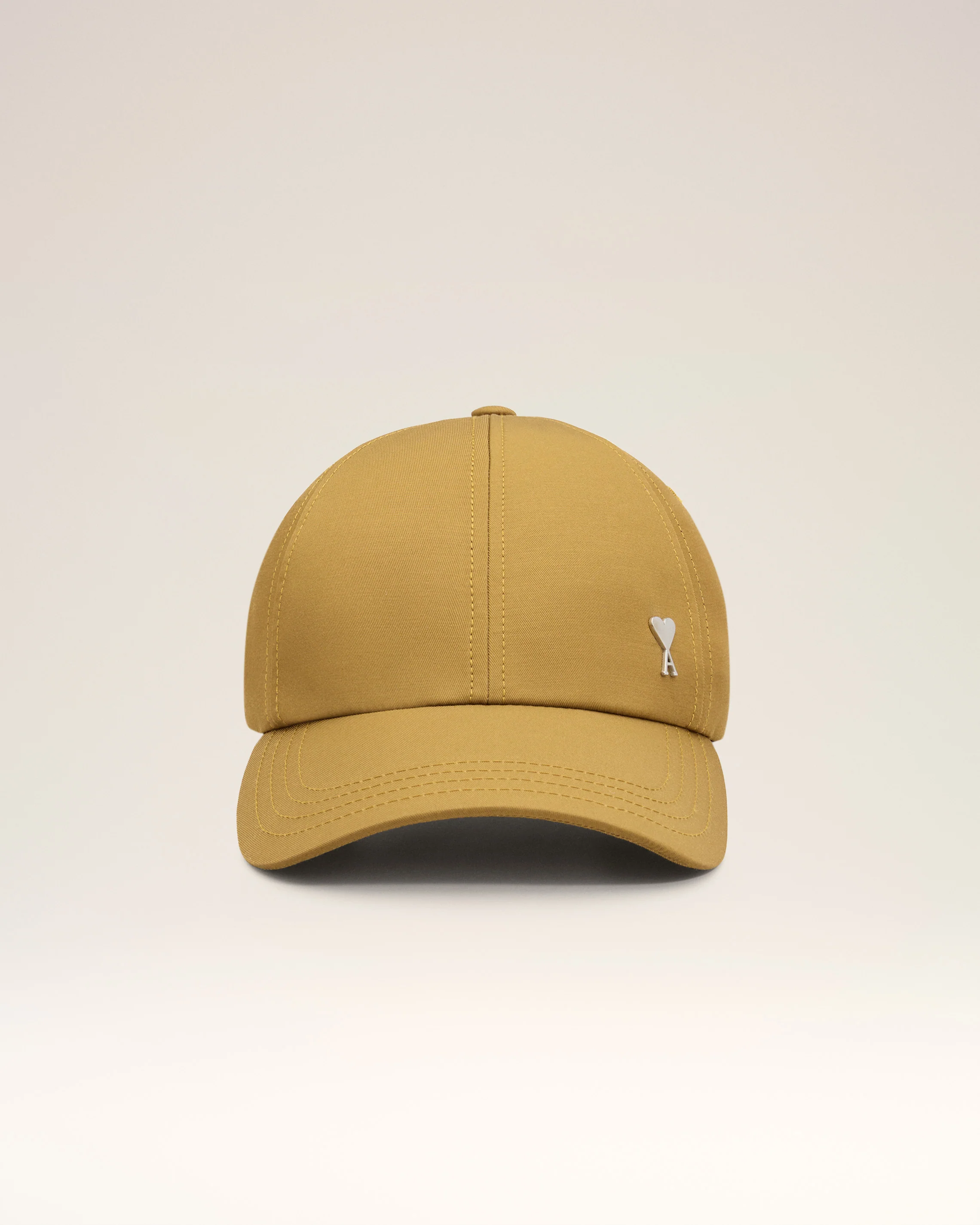 Casquette Moutarde Ami de Coeur En Sergé