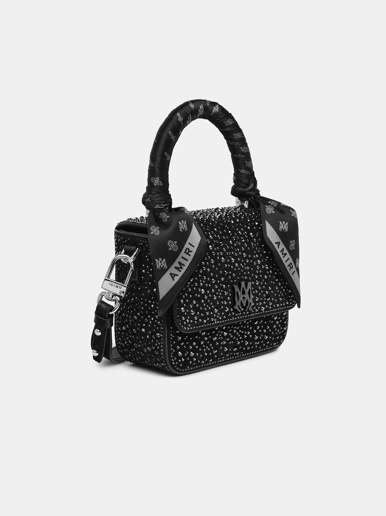 WOMEN - WOMEN'S CRYSTAL MICRO MA BAG - Black