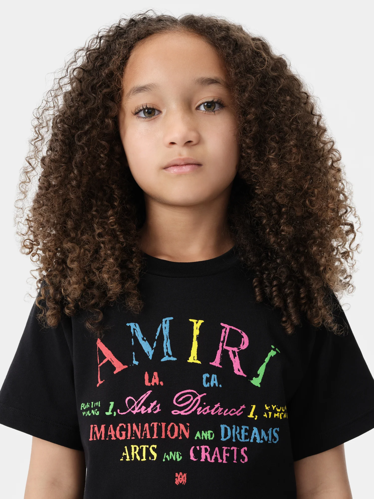 KIDS - KIDS' ARTS DISTRICT SCRIBBLE TEE - Black