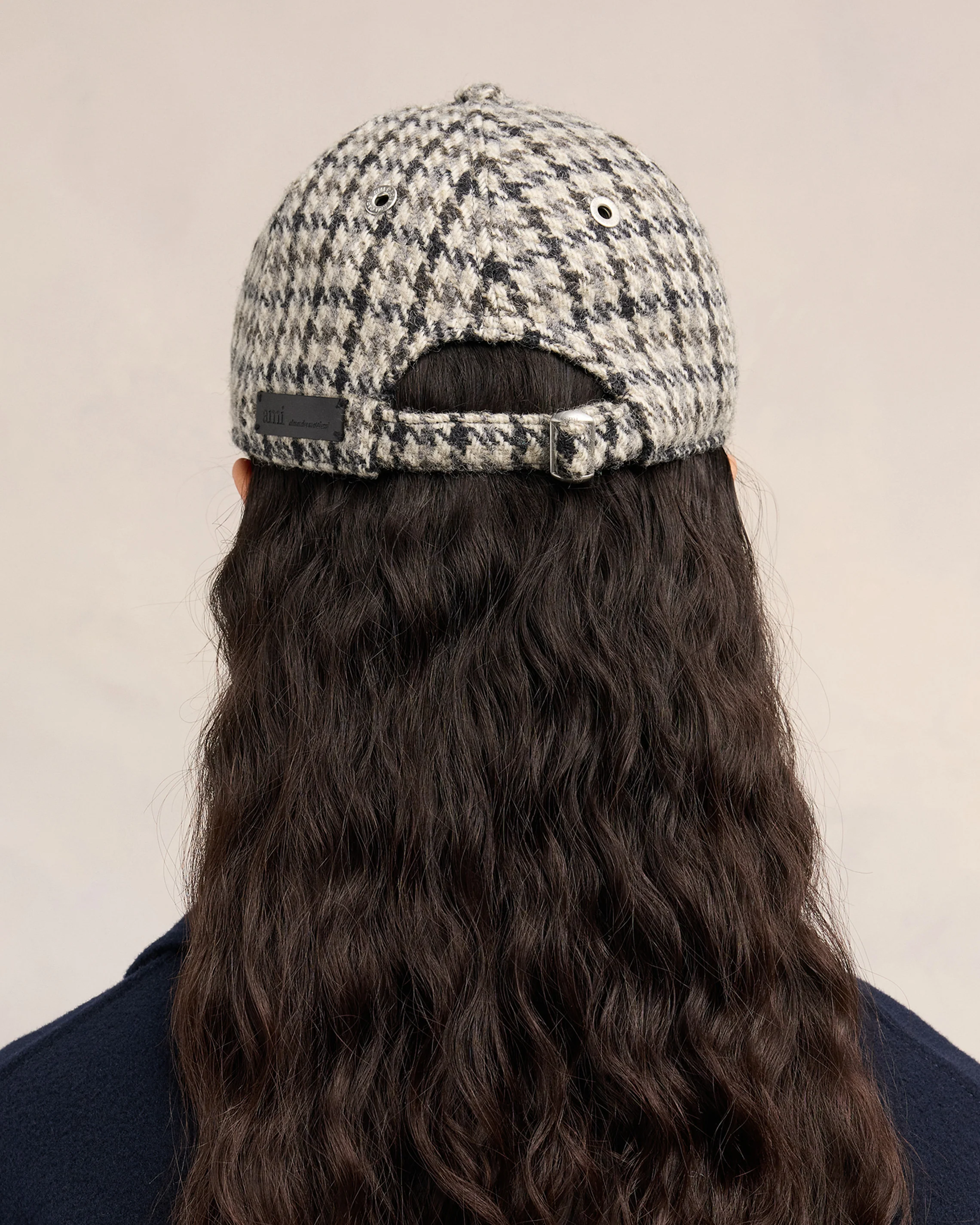 Ami Alexandre Mattiussi Leather Patch Cap