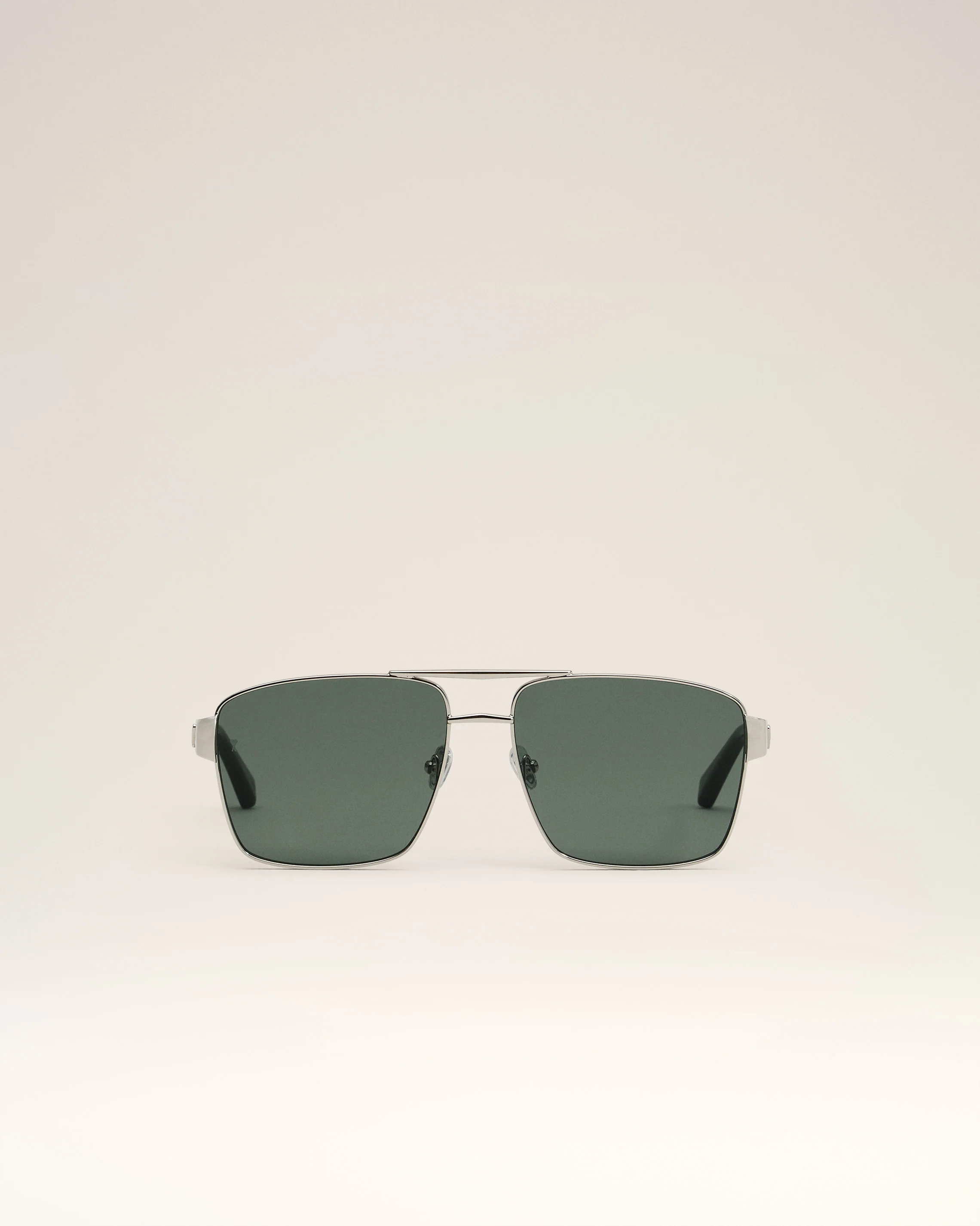 Silver Stainless Steel 75007 Sunglasses