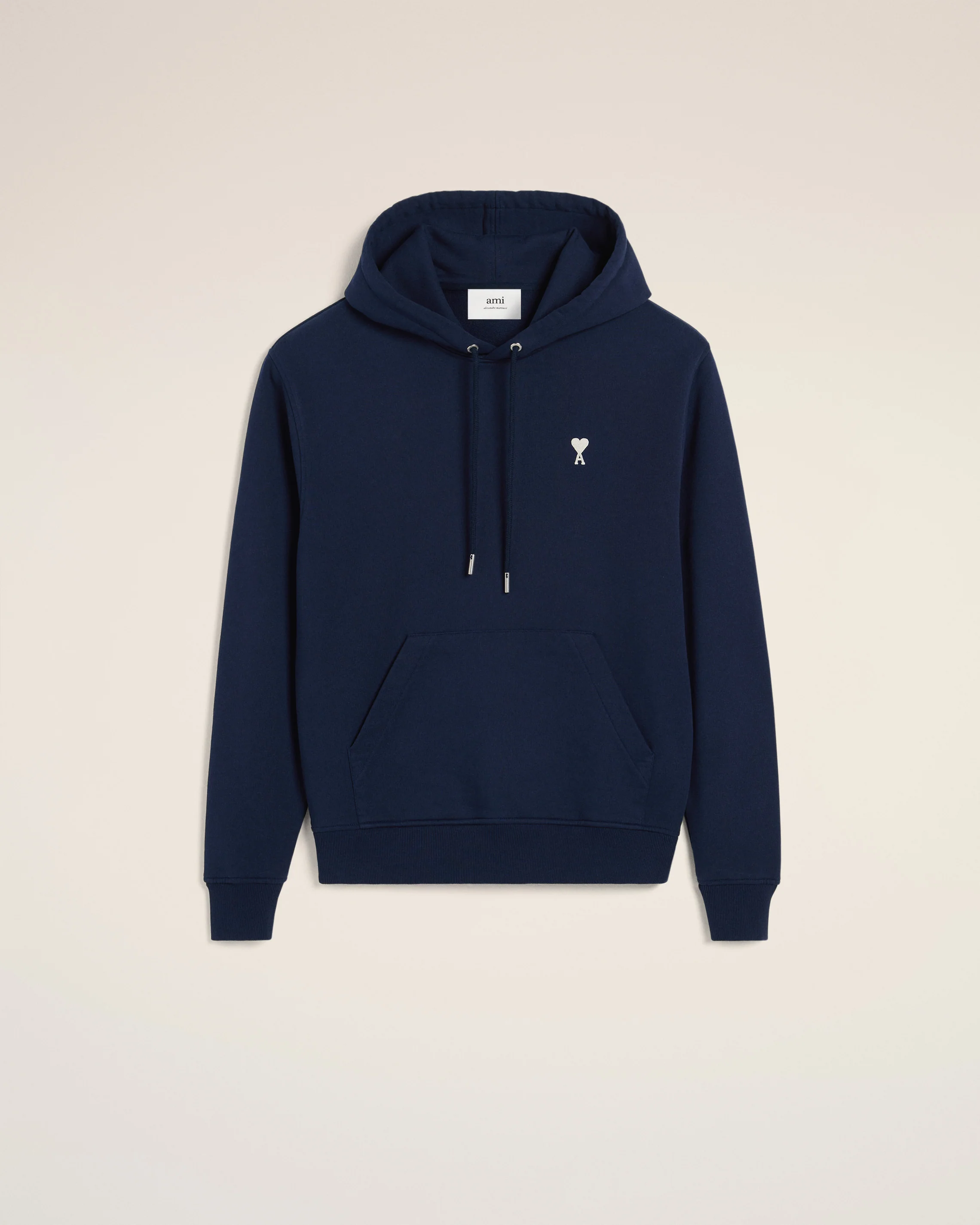 Navy Cotton Ami de Coeur Hoodie