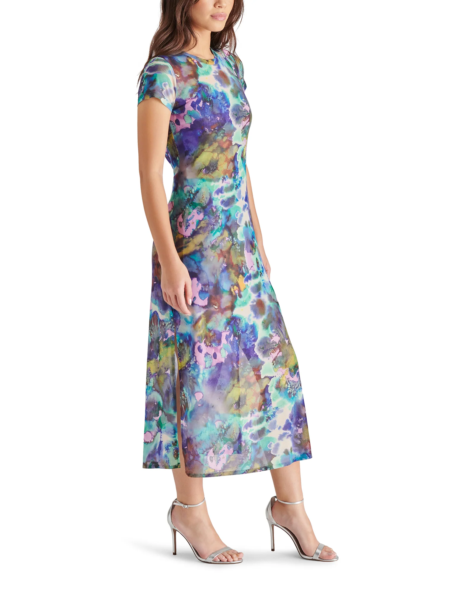 NOLA DRESS BLUE MULTI