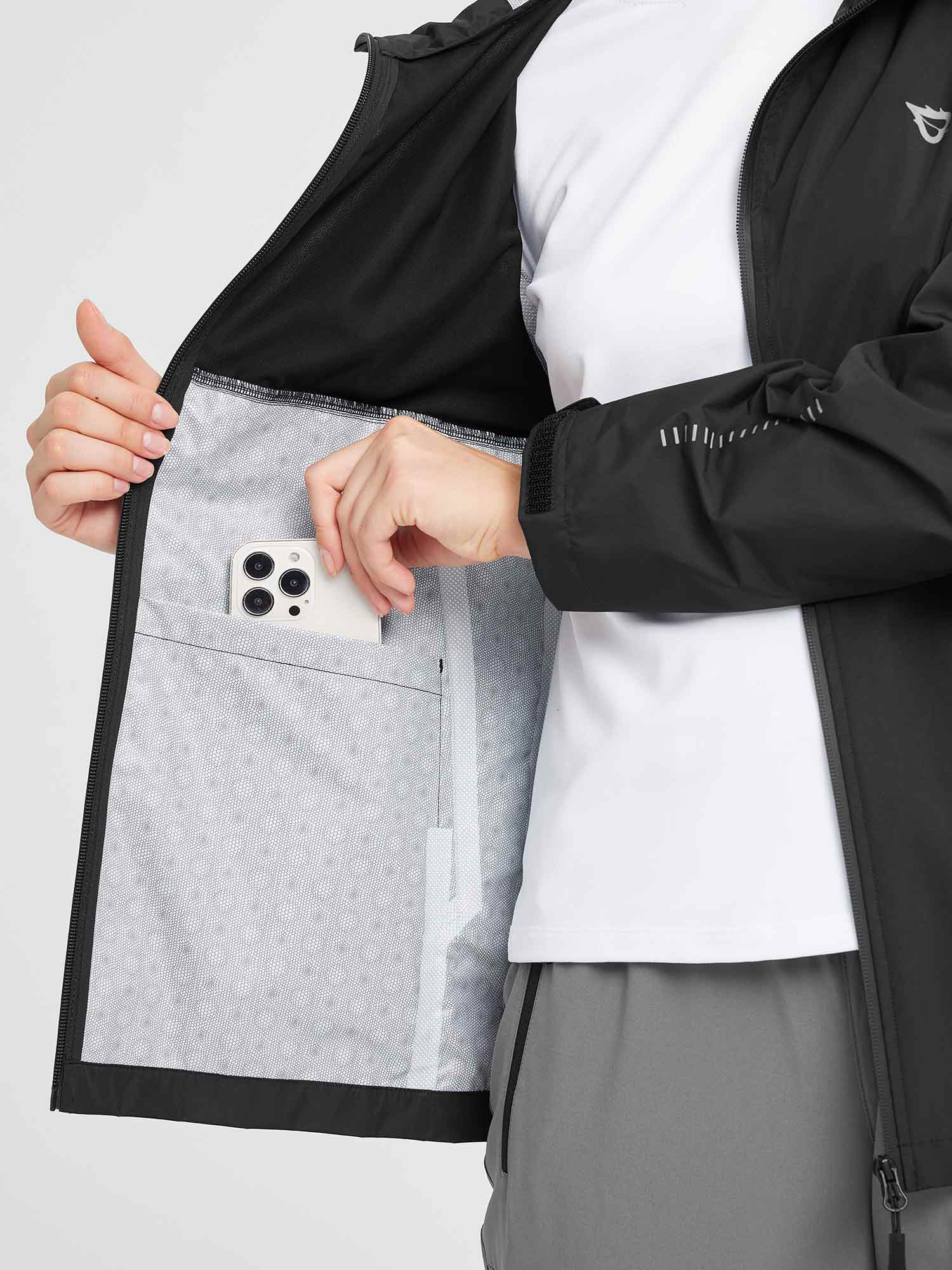 Flyleaf Waterproof Hooded Jacket