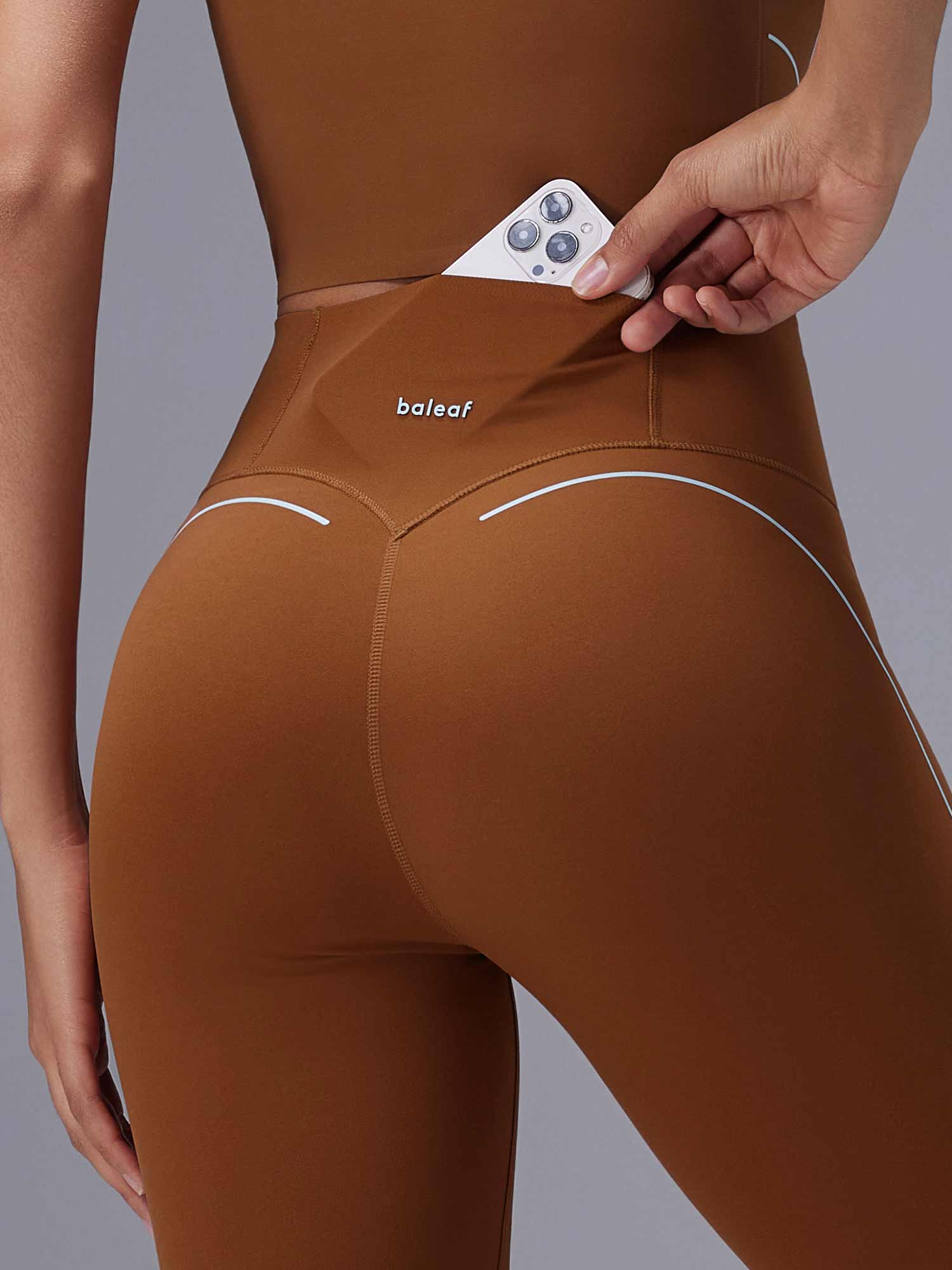 Freeleaf 8 High Rise Stripe Print Shorts