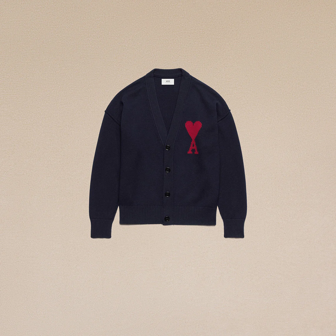 Red Ami de Coeur Cardigan