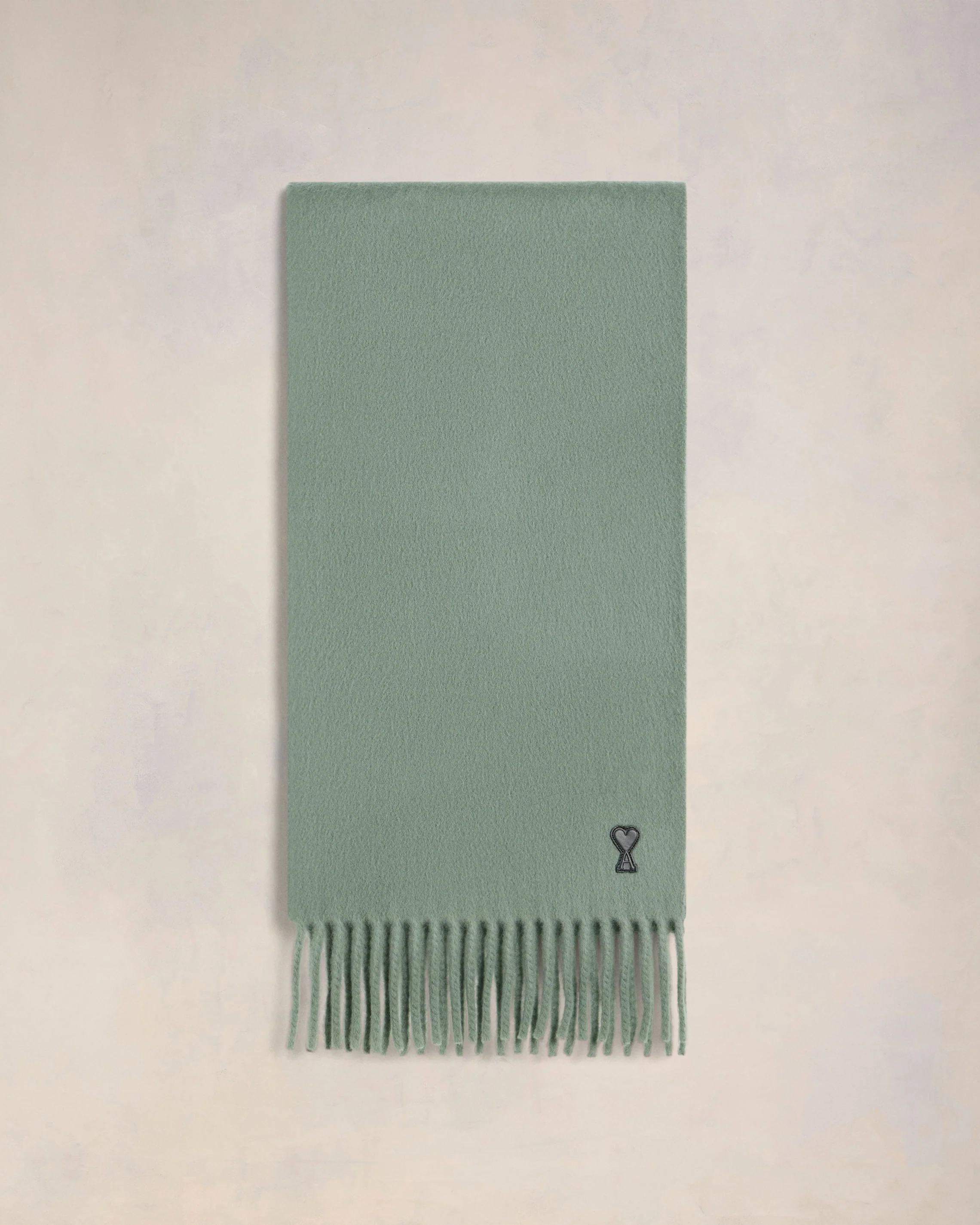 Ami de Coeur Leather Patch Scarf