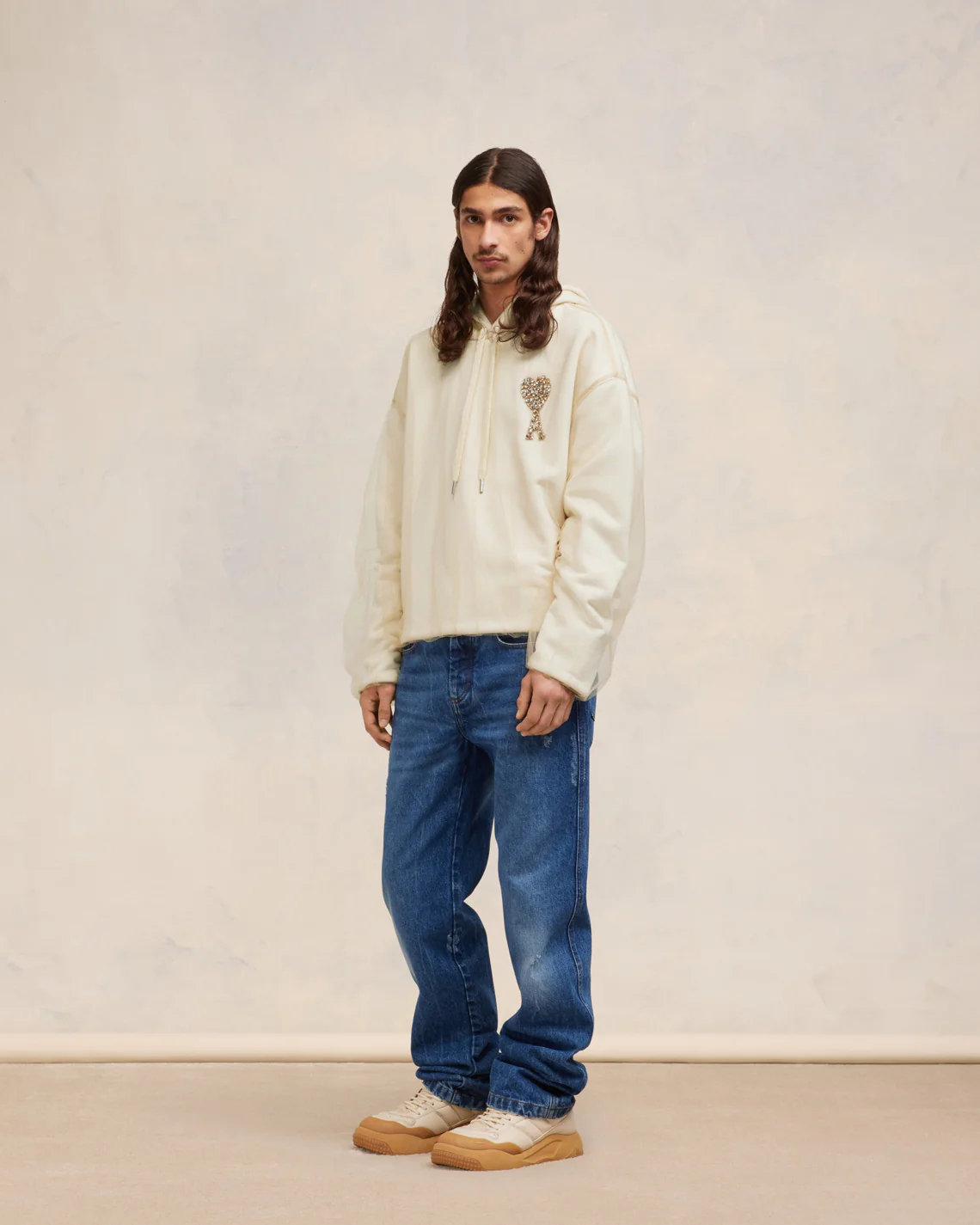 Ami de Coeur Embroidery Hoodie