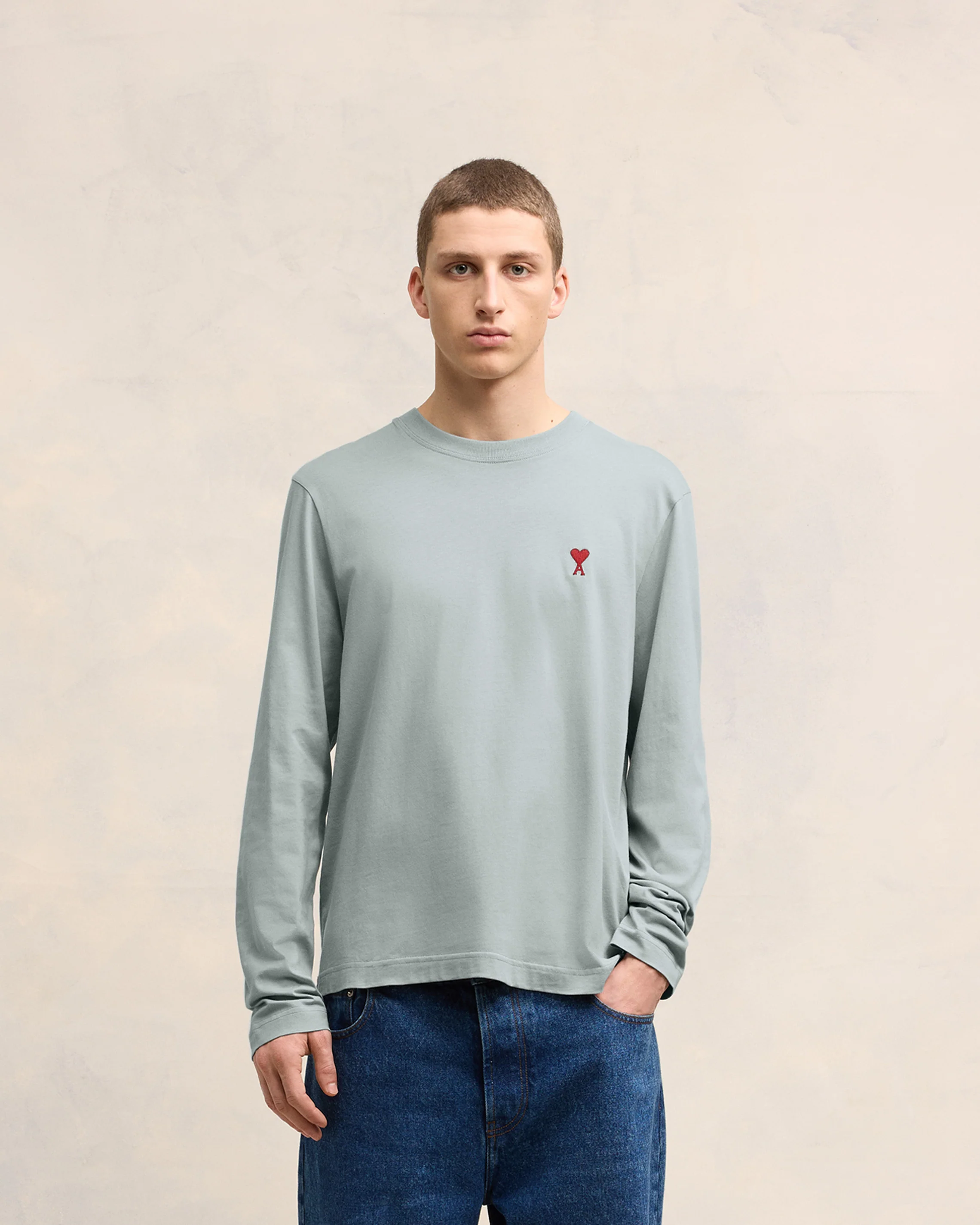 Red Ami de Coeur Longlseeves T-shirt