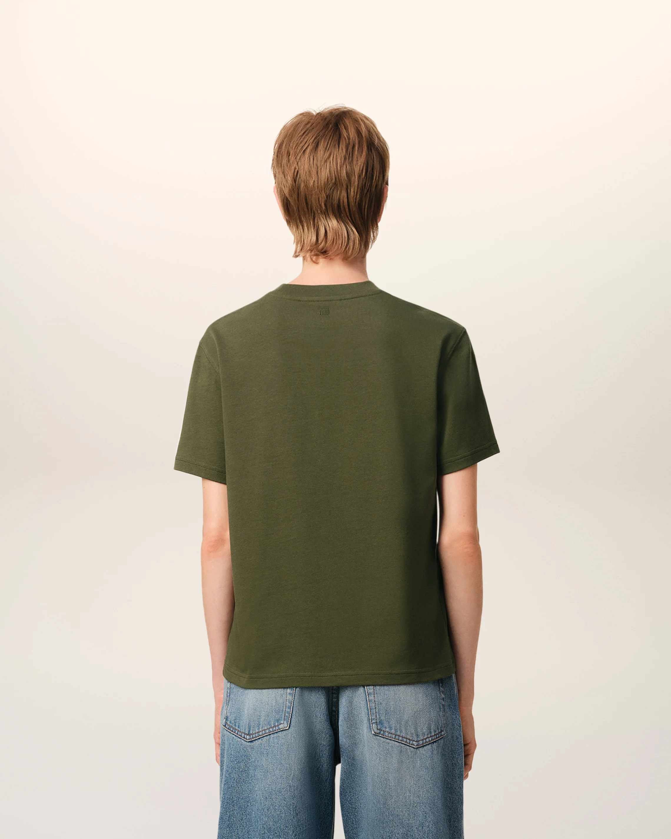 Green Cotton Ami de Coeur T-Shirt