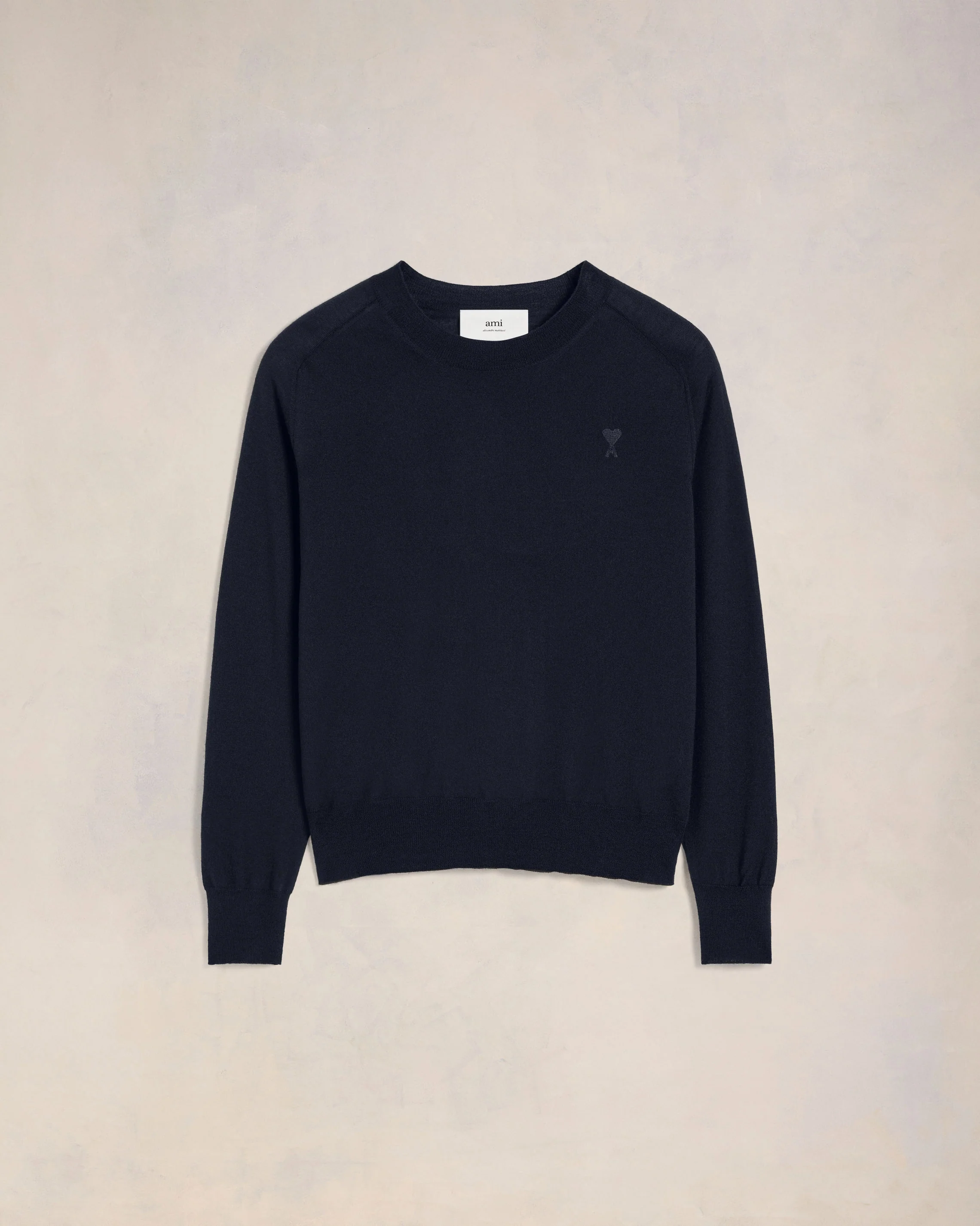 Tonal Ami de Coeur Crew Neck Sweater