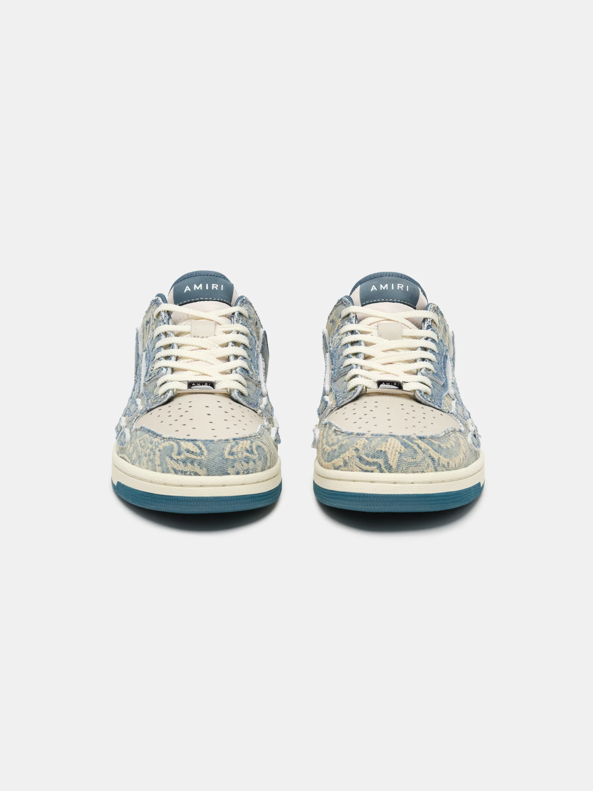 BANDANA JACQUARD SKEL-TOP LOW - NATURAL / DENIM-COTTON