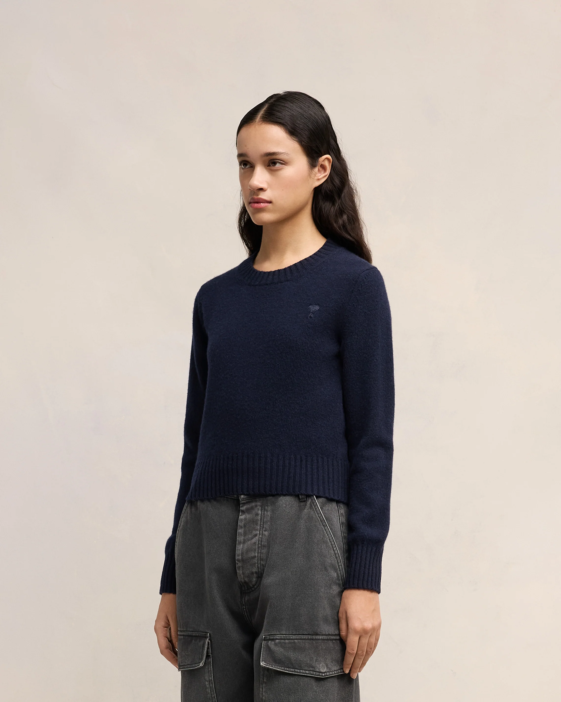 Cashmere Ami de Coeur Crew Neck Sweater