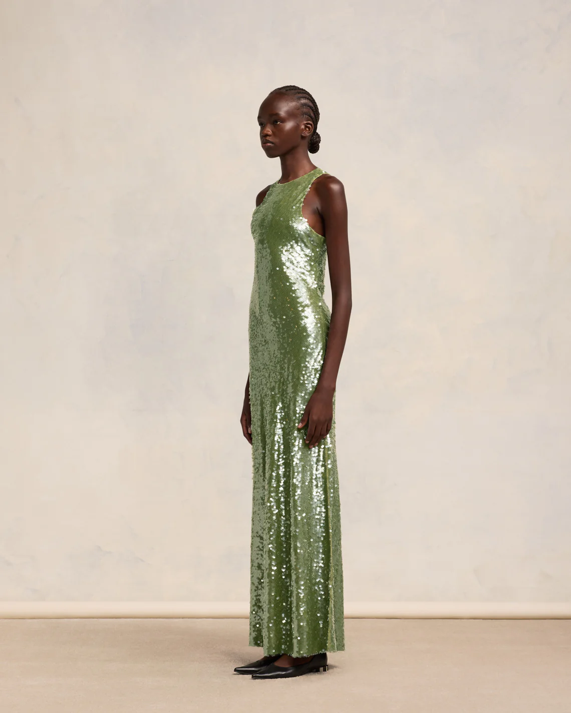 Embroidered Long Dress