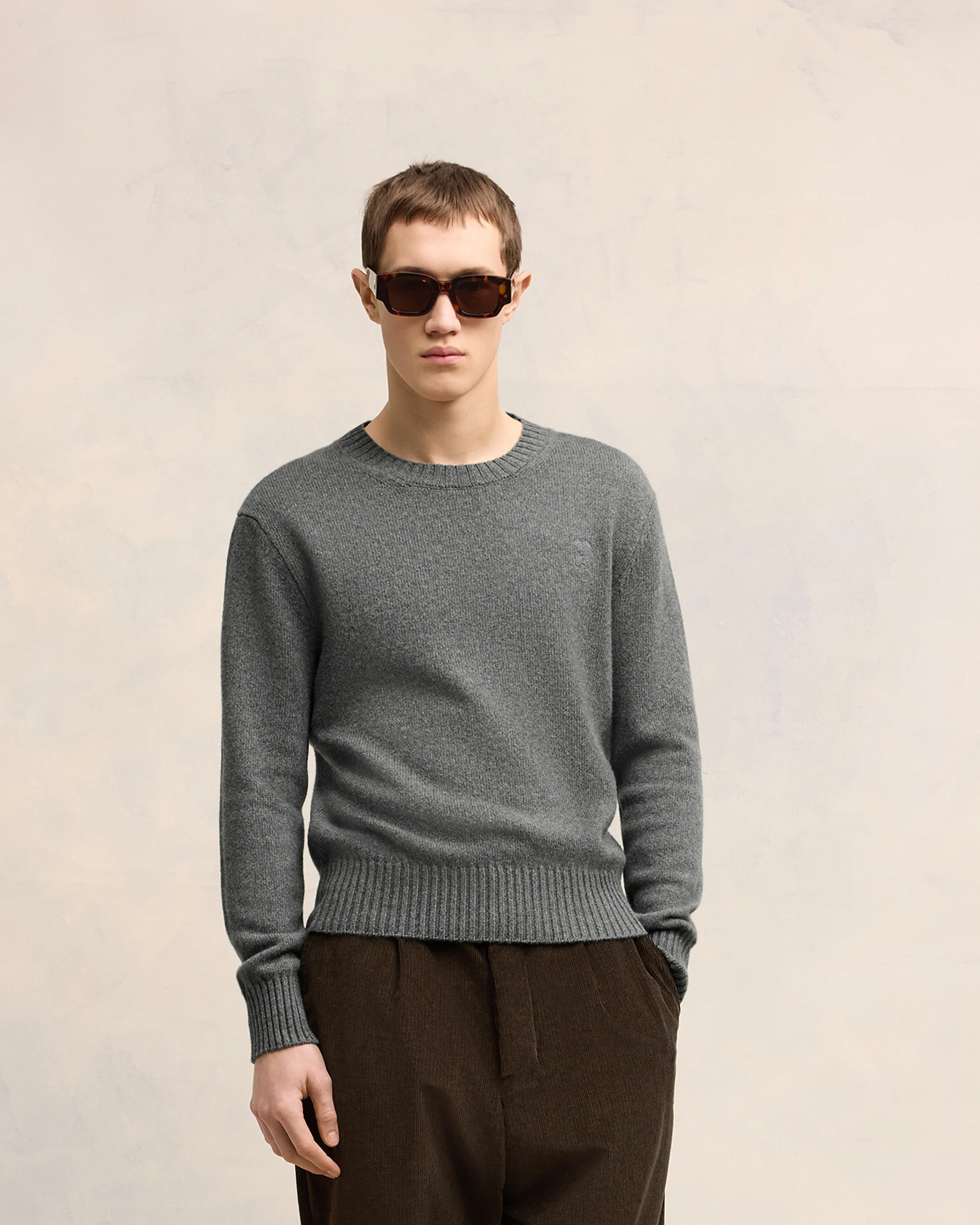 Cashmere Ami de Coeur Crew Neck Sweater