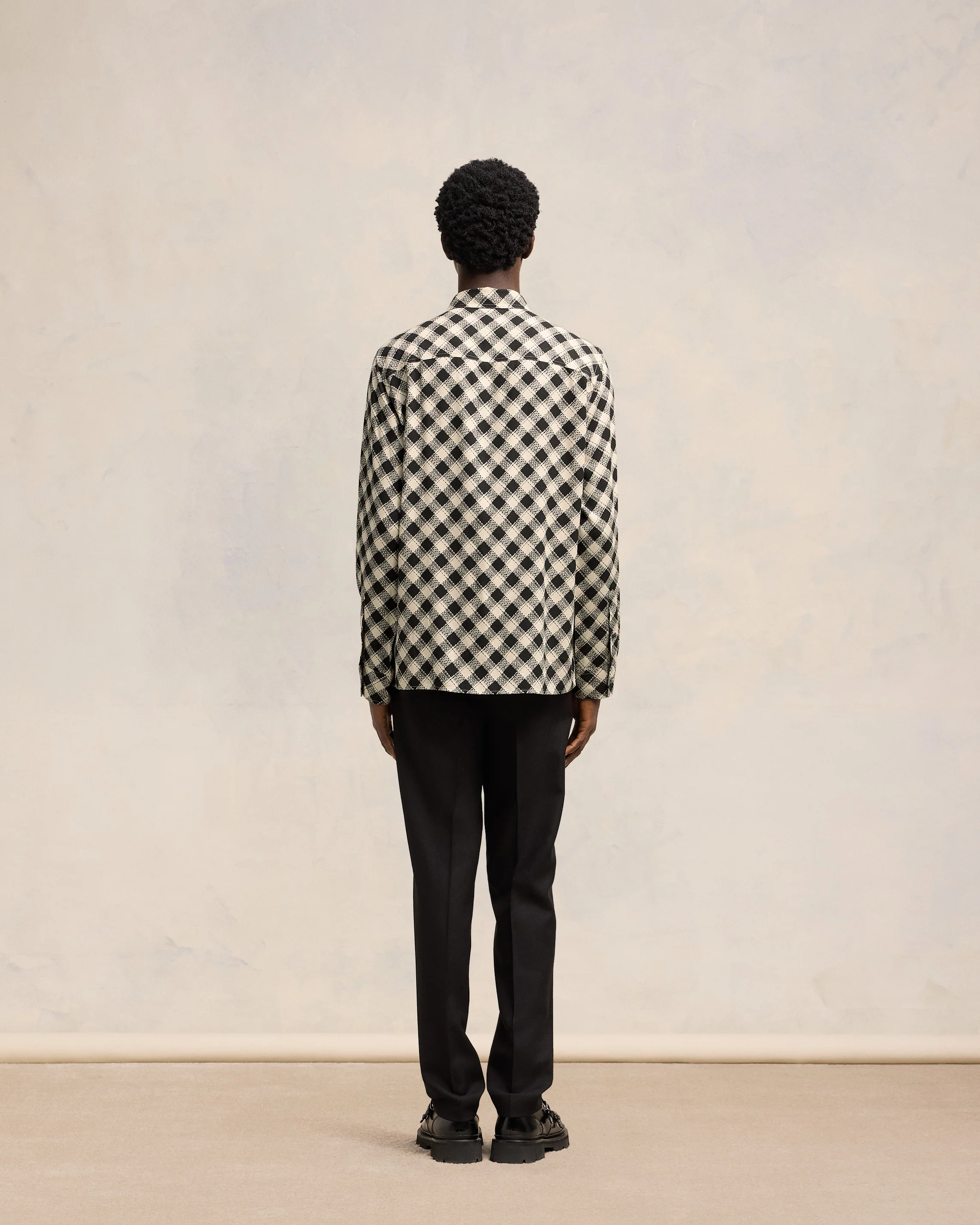 Double Topstitching Classic Shirt