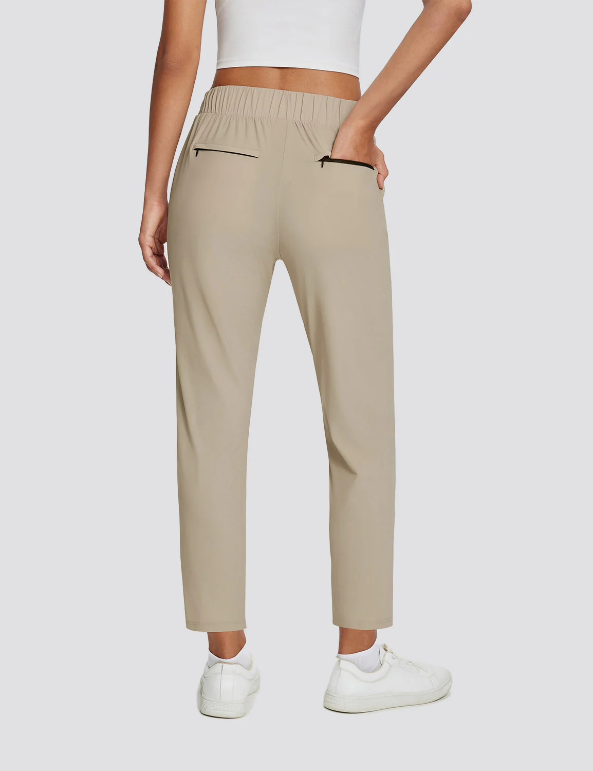 Flyleaf Ankle-length High-rise Pants