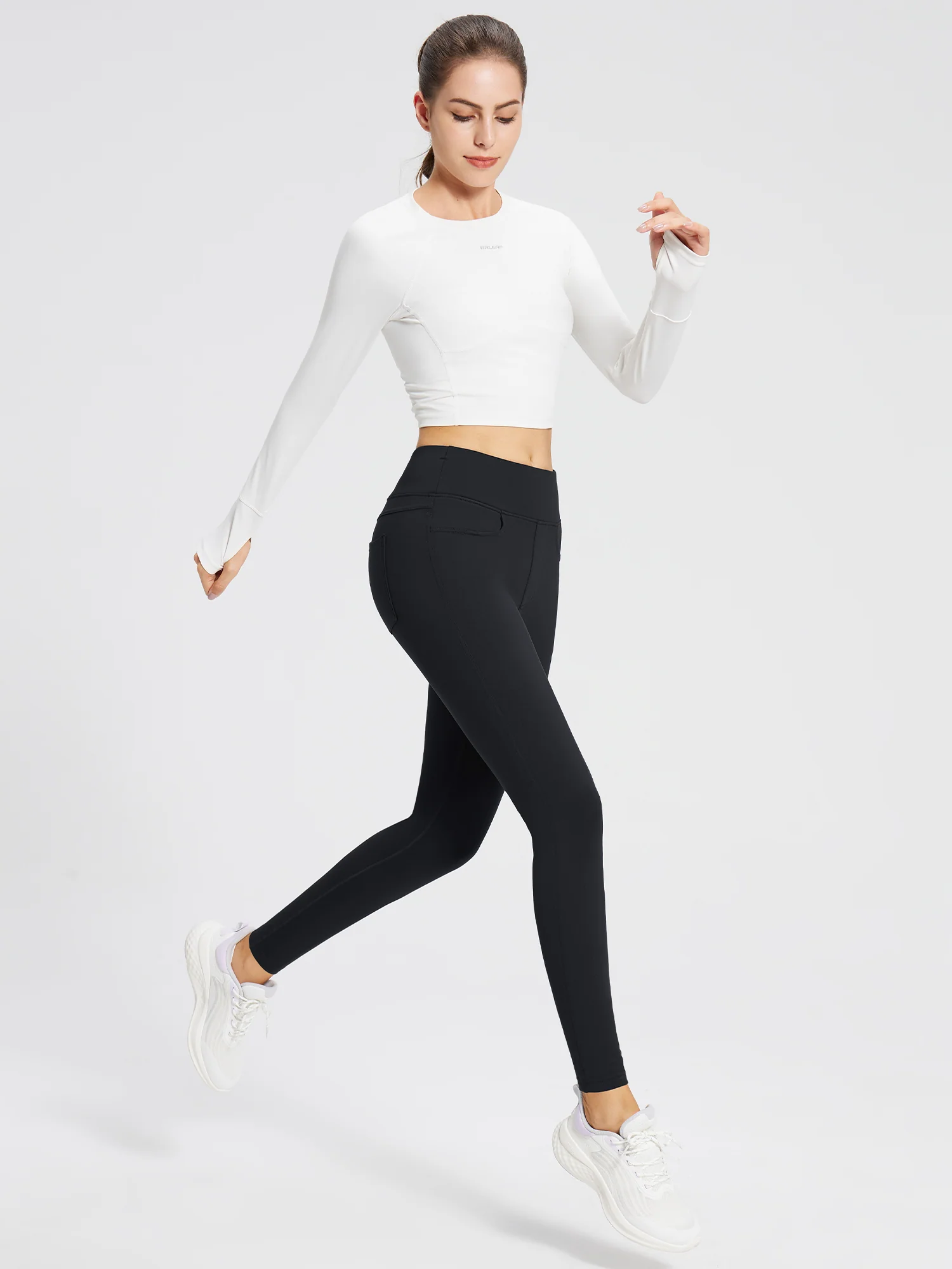 Laureate Fleece-Lined Denim Leggings