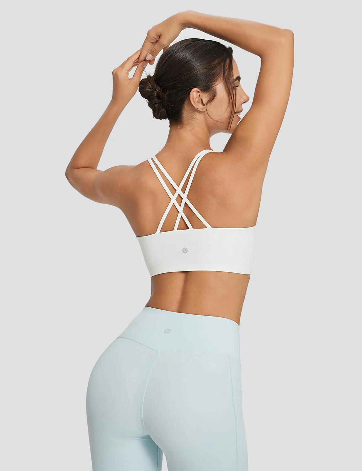 Nuleaf Spaghetti Strap Low Impact Bra