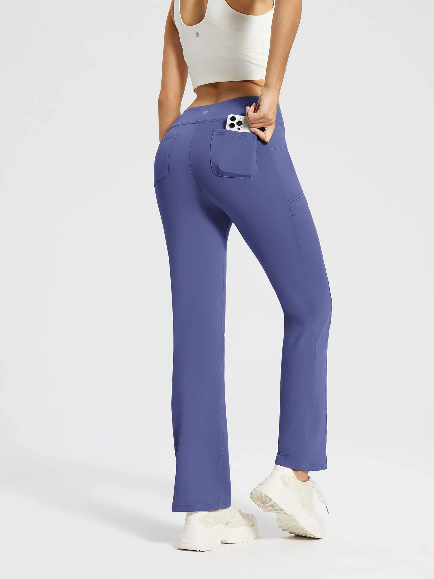 Evergreen Fleece Straight-Leg Trousers