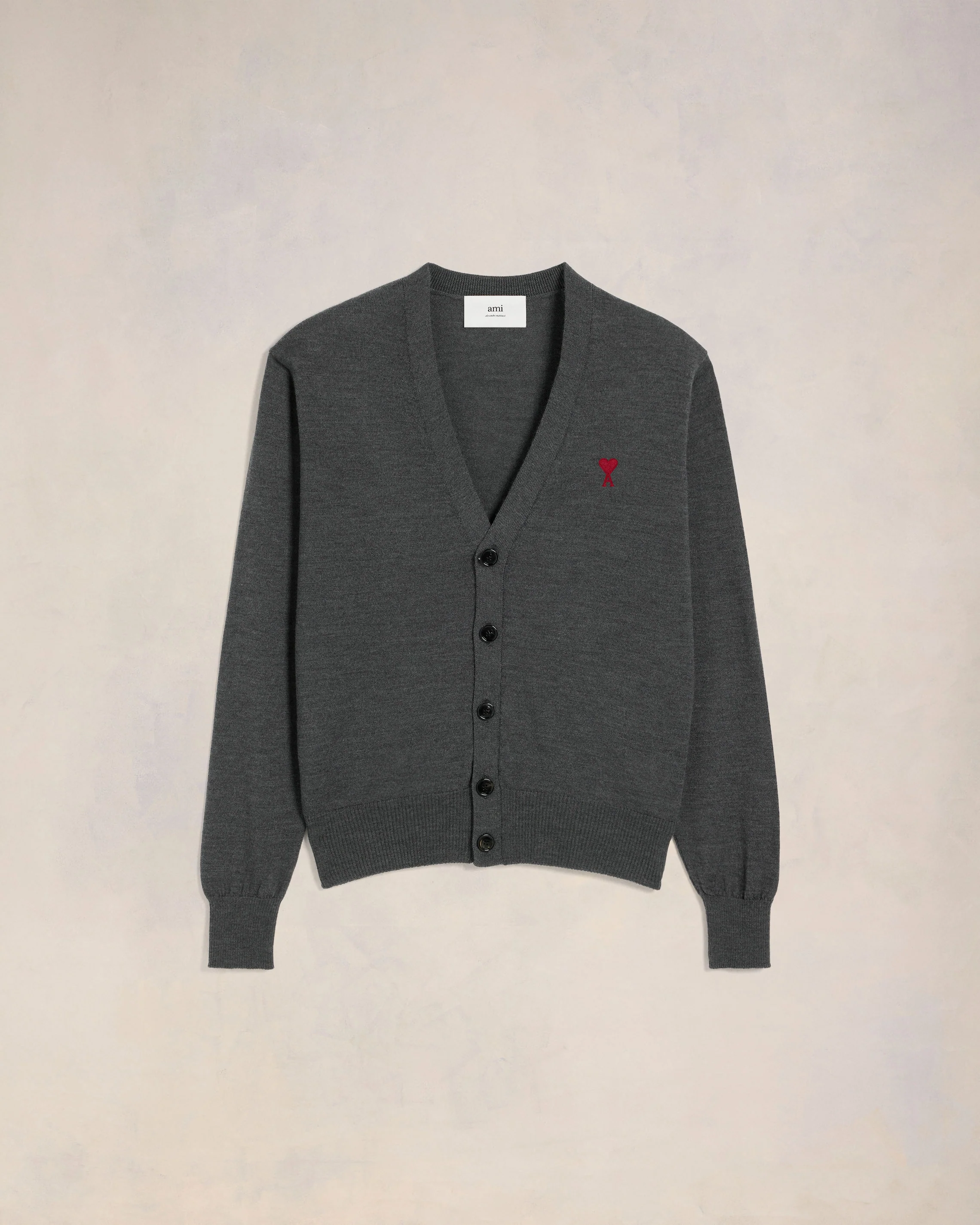 Red Ami de Coeur Cardigan