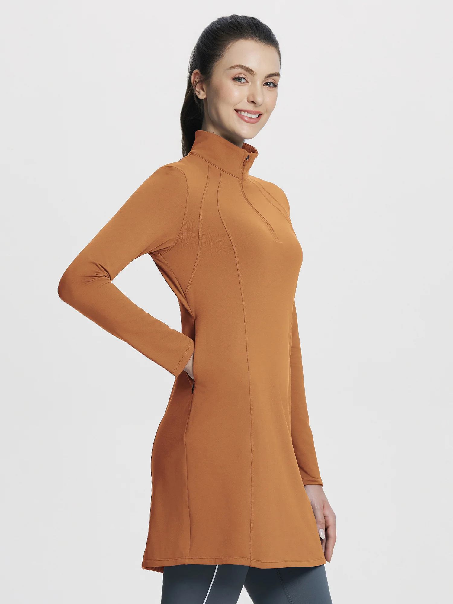 Laureate Half-Zip Fleece Pullover Sweatshirt