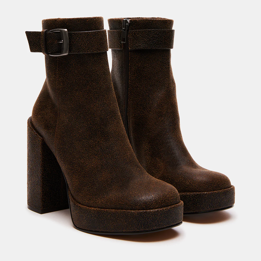 ZIVA BROWN SUEDE