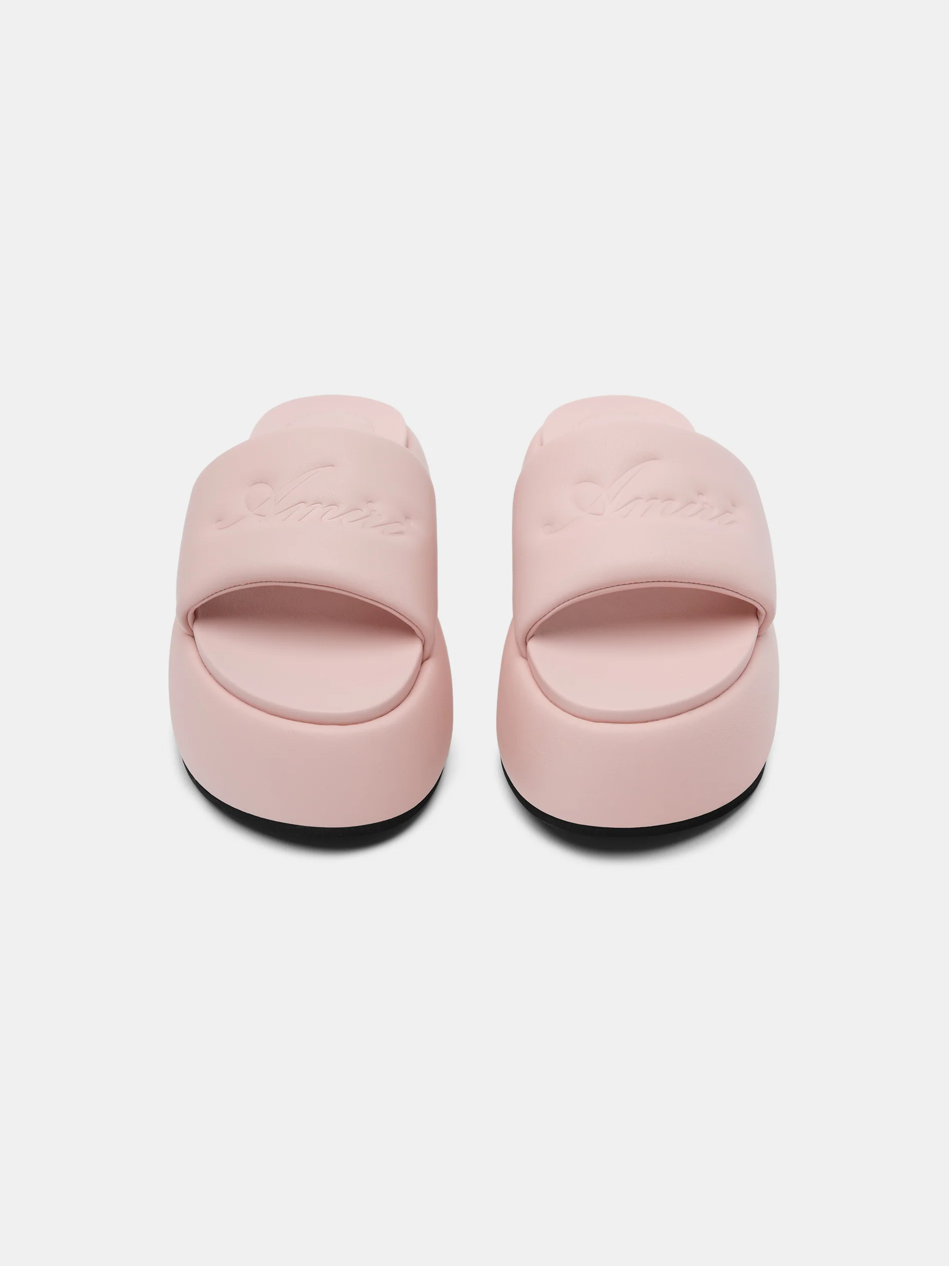 WOMEN - WOMEN'S AMIRI SCRIPT PLATFORM SANDAL - Pink