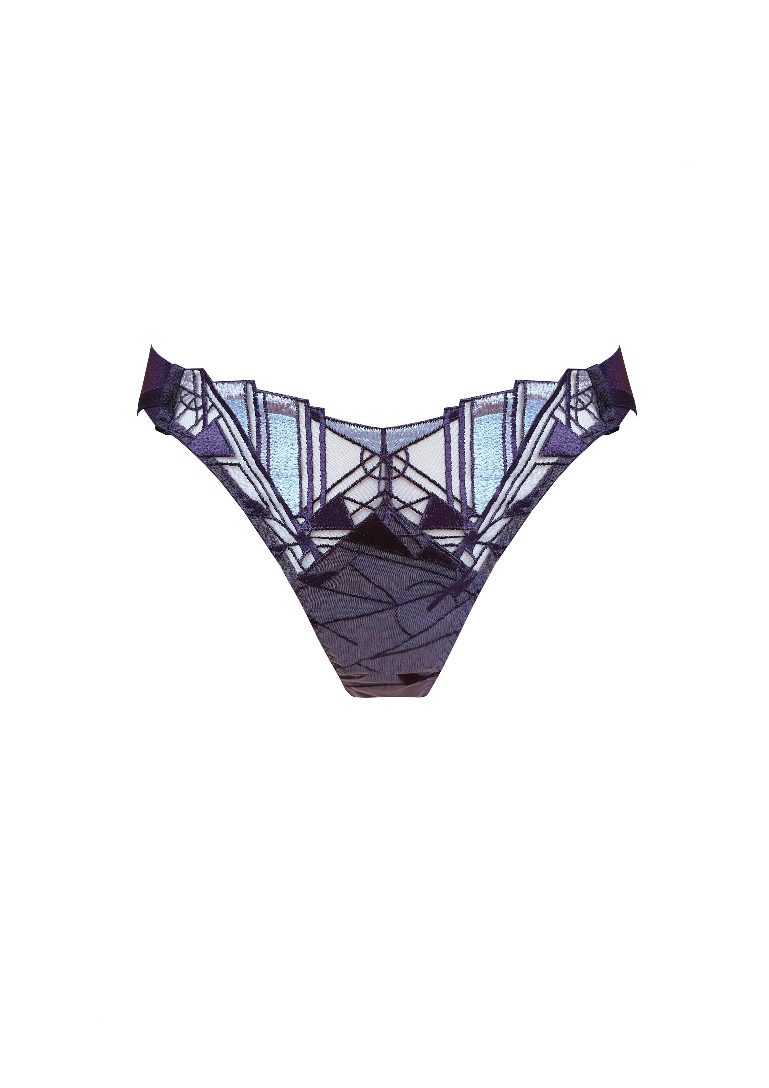 Cubism Open Back Brief