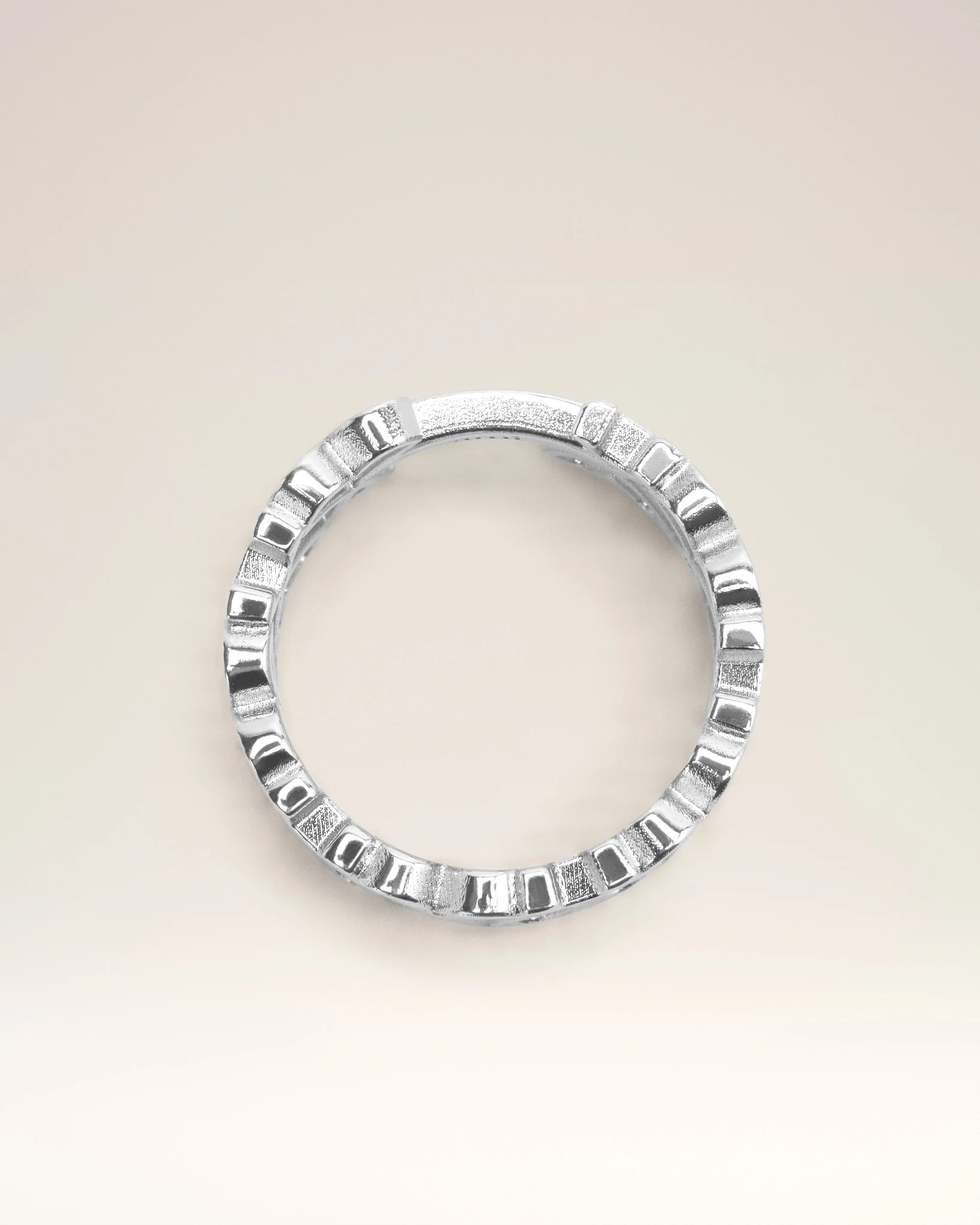 Silver Brass Ami de Coeur Ring