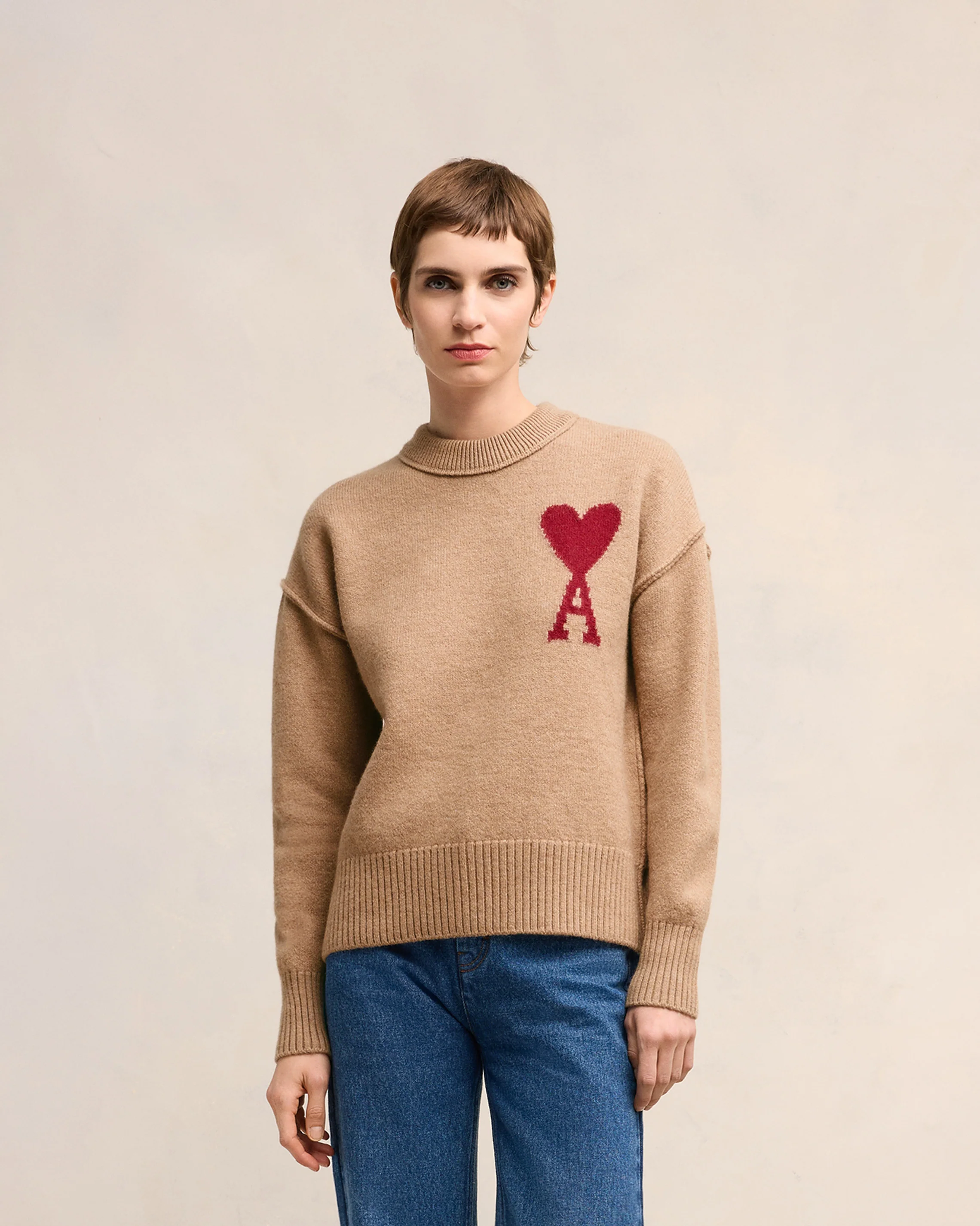 Red Ami de Coeur Sweater